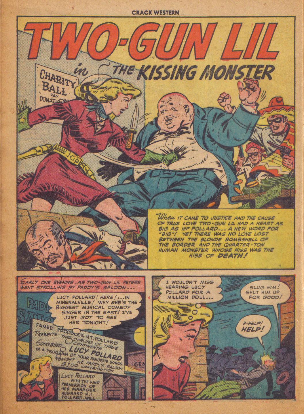 Read online Crack Western comic -  Issue #84 - 12