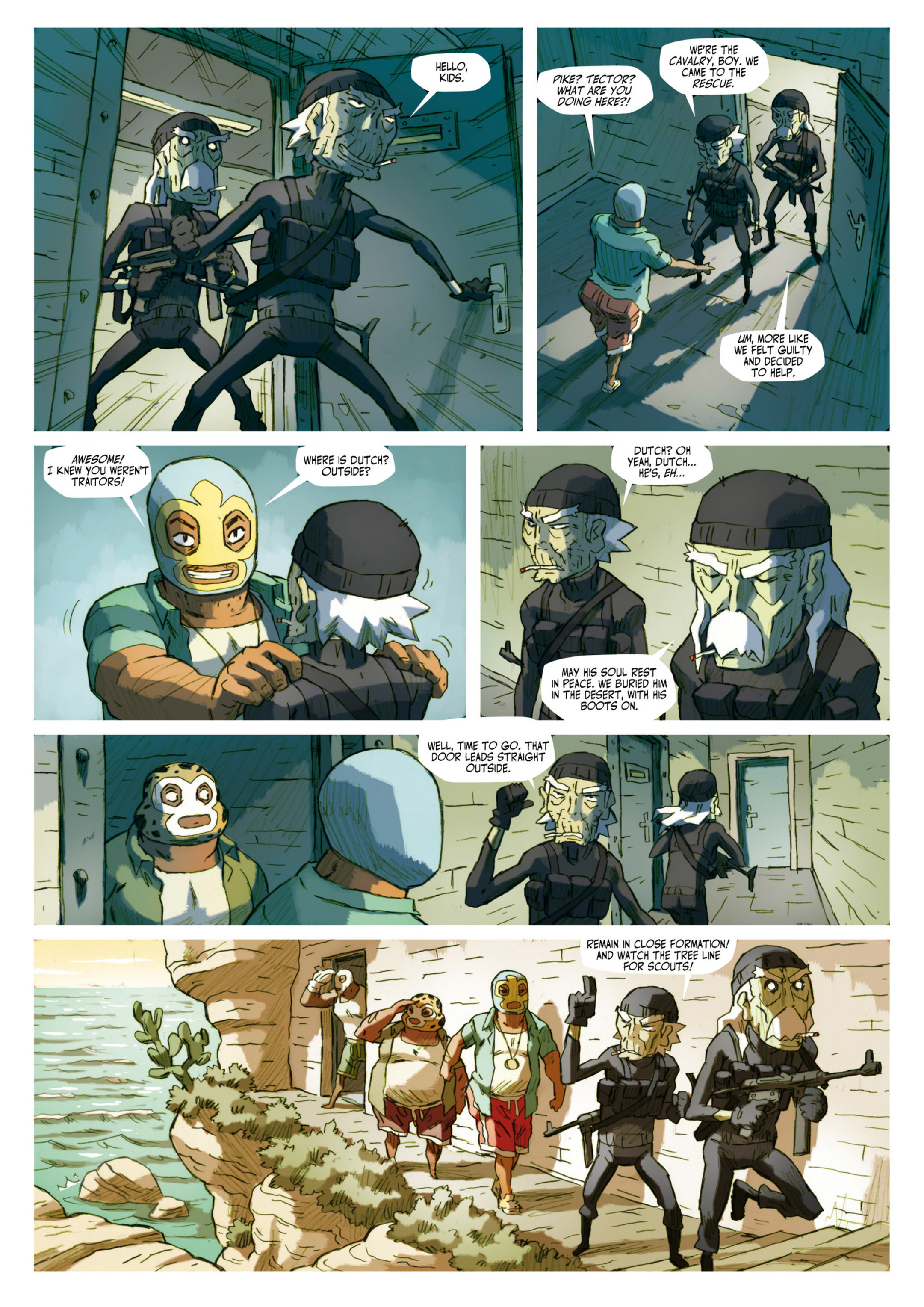 Read online Unfabulous Five comic -  Issue #3 - 39