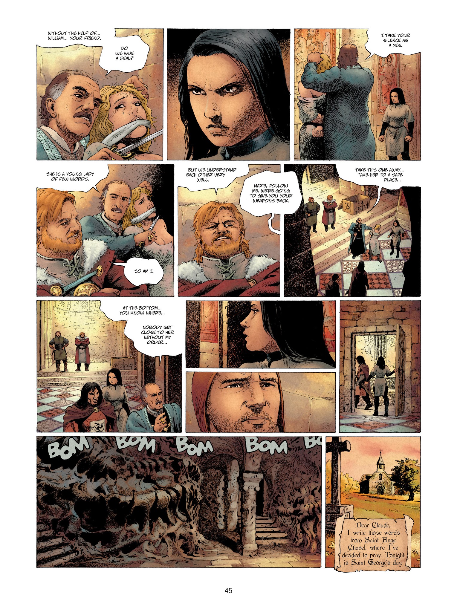 Read online Marie of the Dragons comic -  Issue #1 - 45