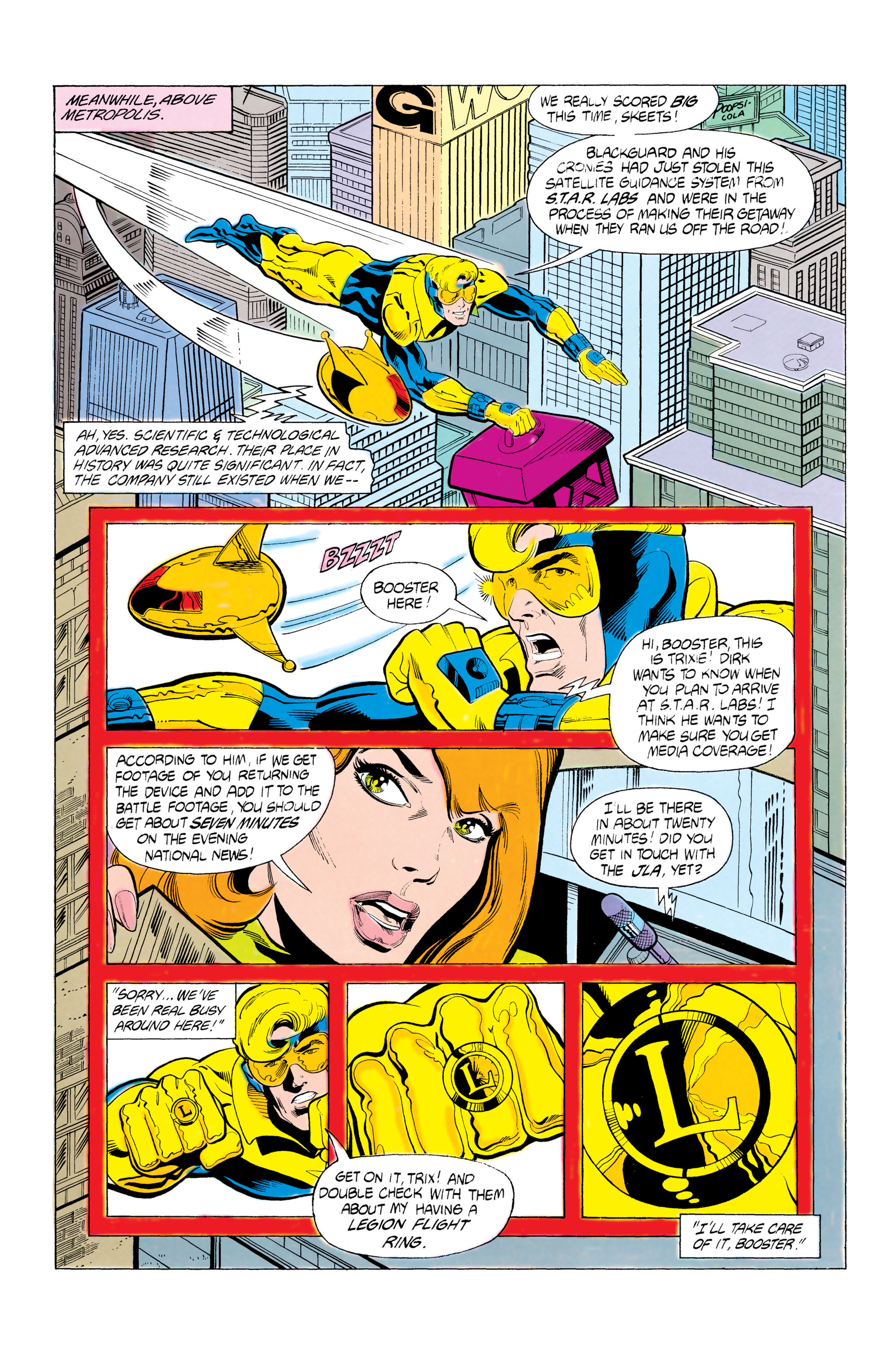 Read online Booster Gold (1986) comic -  Issue #1 - 21