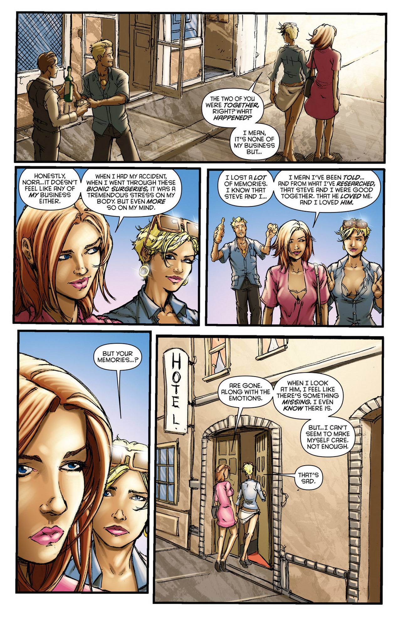 Read online The Bionic Woman comic -  Issue #5 - 8