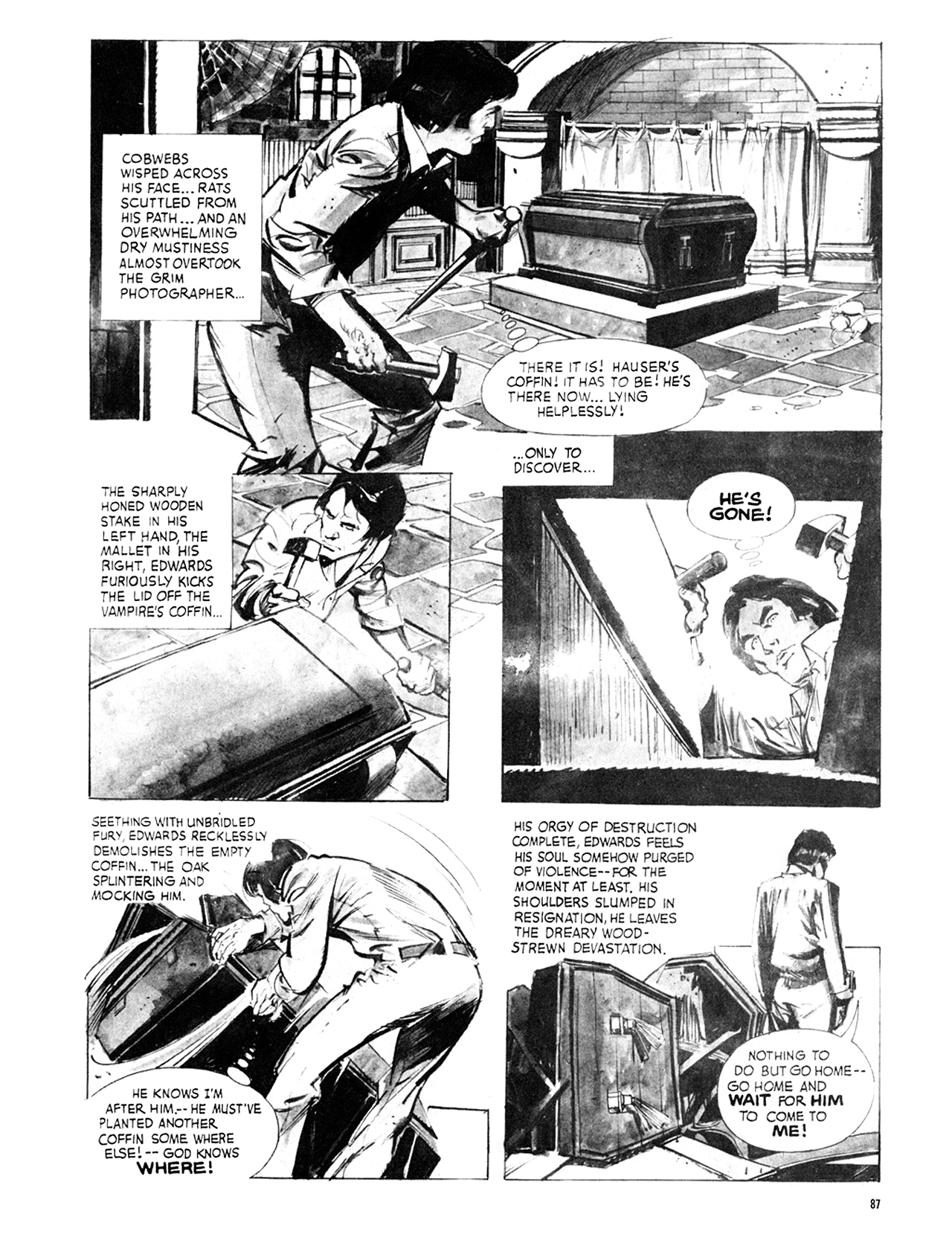 Read online Eerie Archives comic -  Issue # TPB 8 - 88
