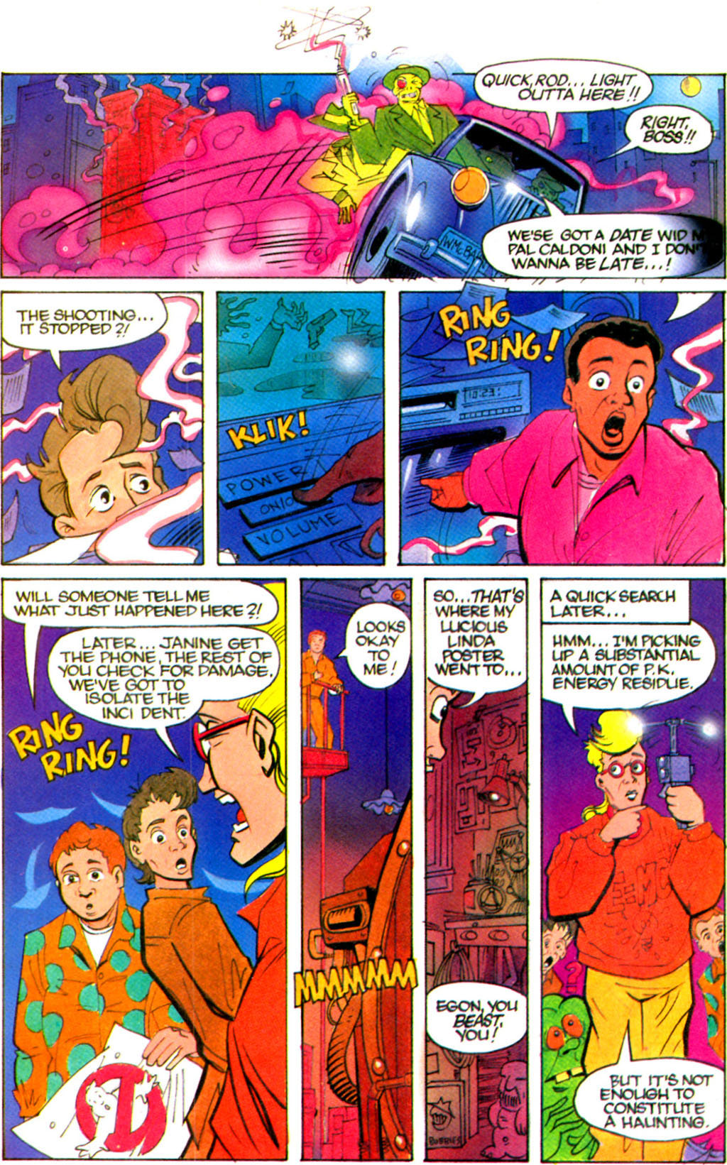 Read online Real Ghostbusters comic -  Issue #4 - 14