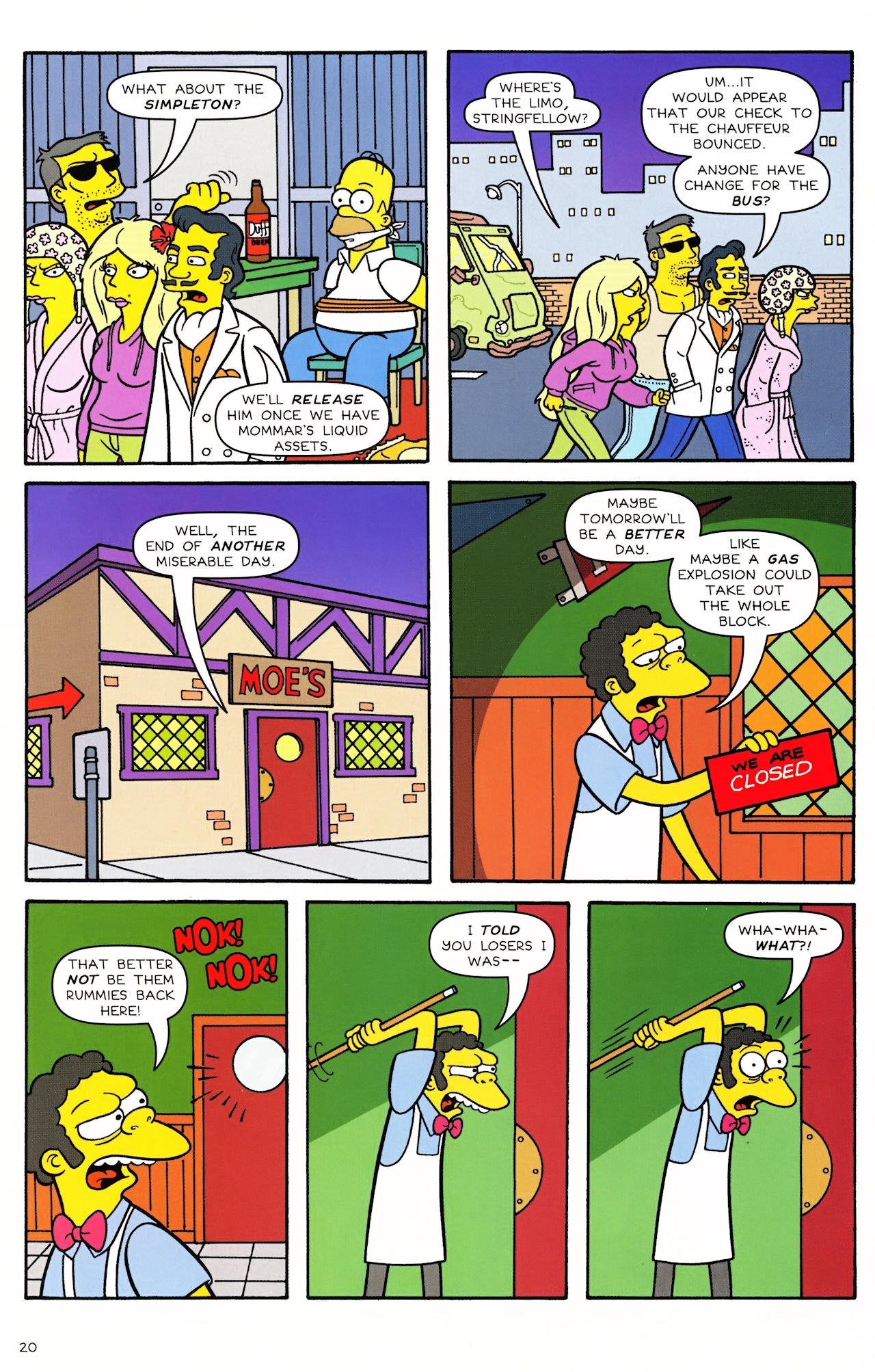 Read online Simpsons Comics comic -  Issue #151 - 17