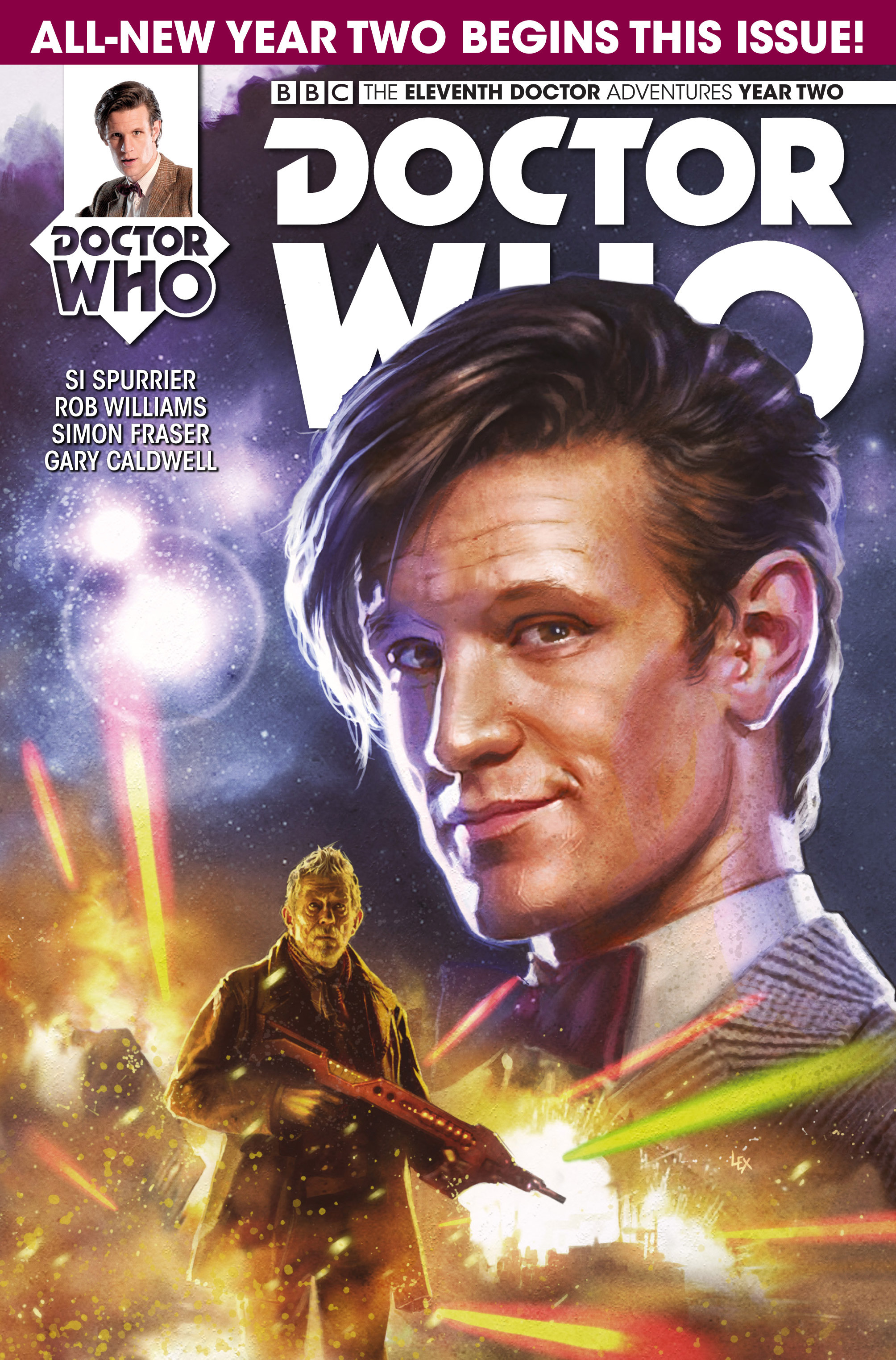 Read online Doctor Who: The Eleventh Doctor Year Two comic -  Issue #1 - 1