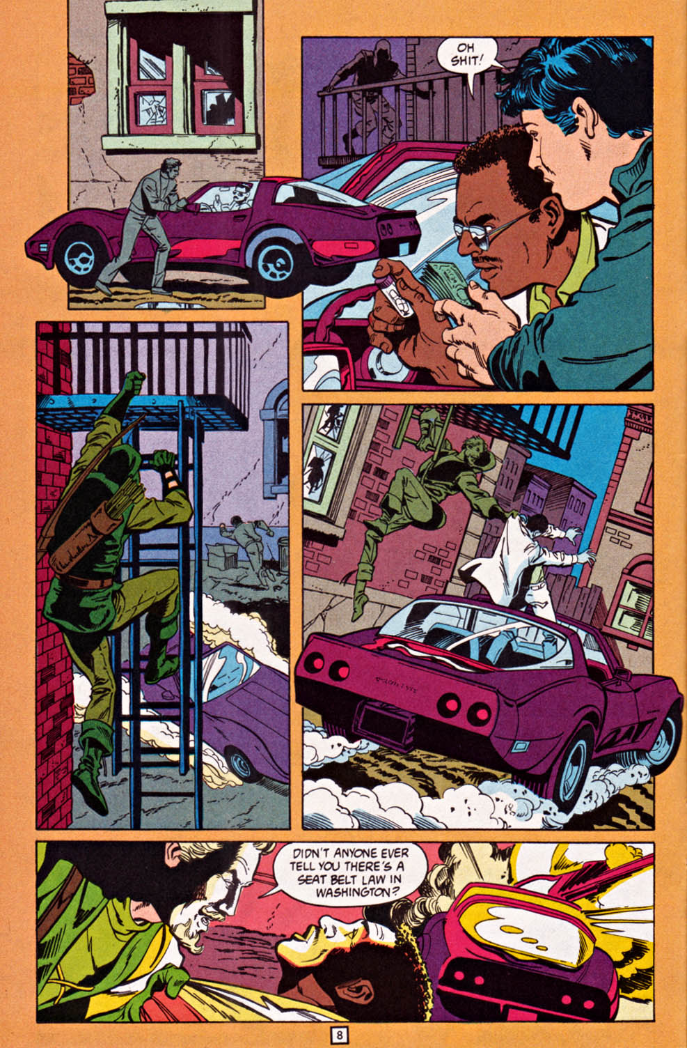 Green Arrow (1988) issue 34 - Page 7