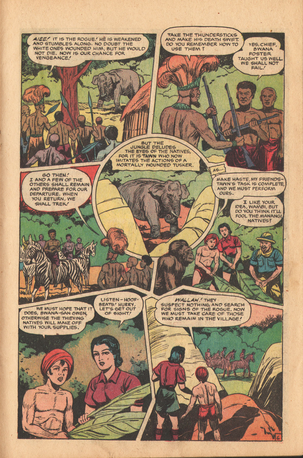 Read online Wambi Jungle Boy comic -  Issue #9 - 21