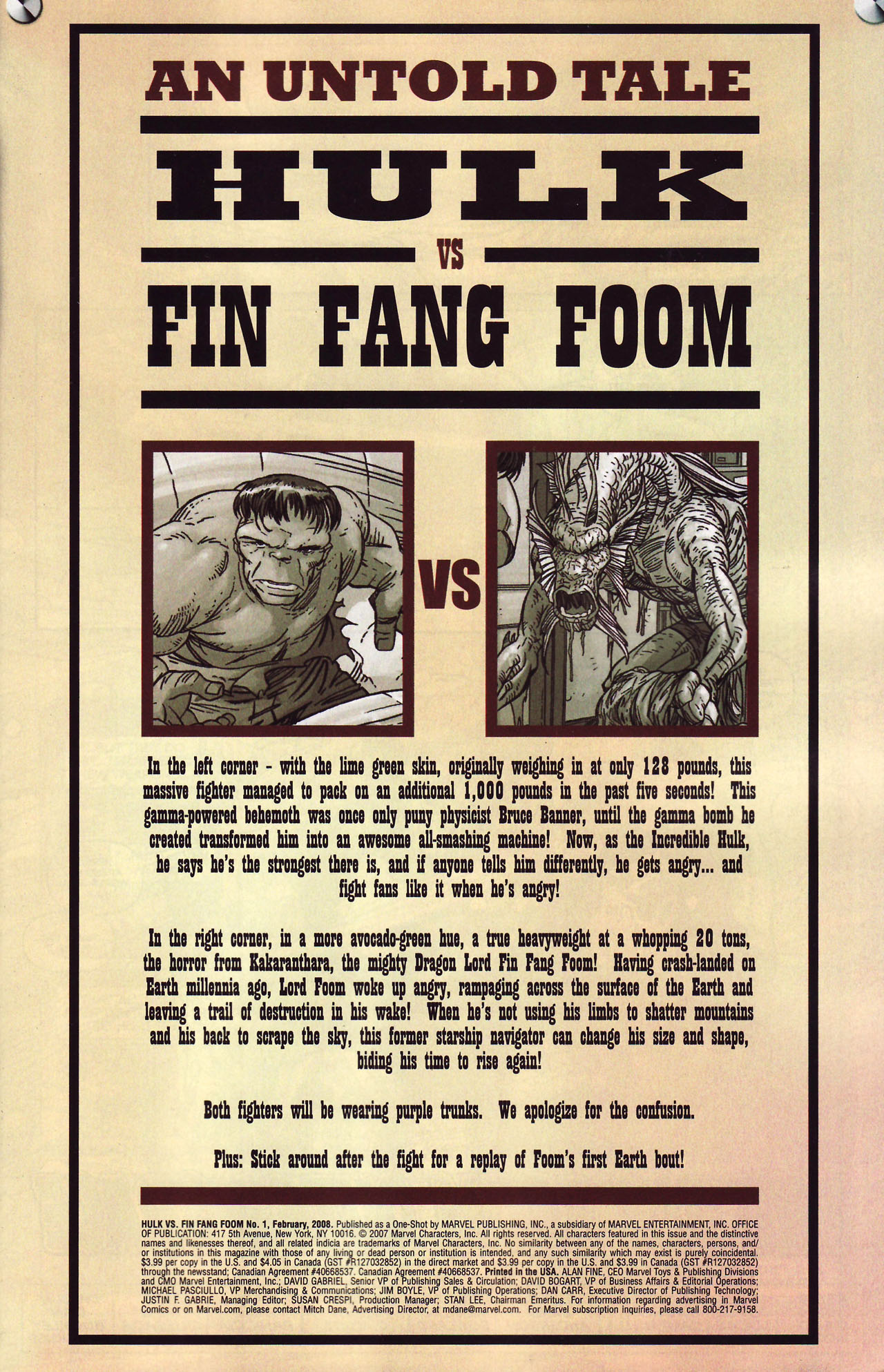 Read online Hulk vs. Fin Fang Foom comic -  Issue # Full - 2