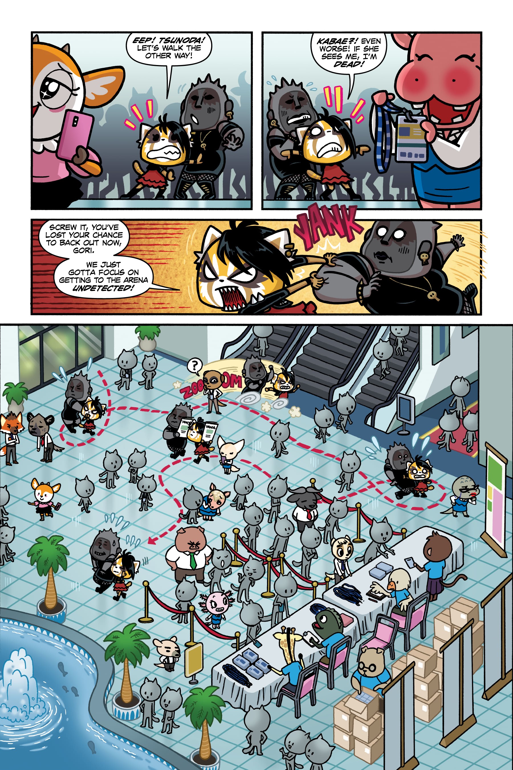 Read online Aggretsuko: Little Rei of Sunshine comic -  Issue # TPB - 29