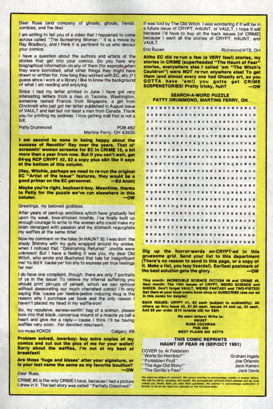 Read online Haunt of Fear comic -  Issue #9 - 20