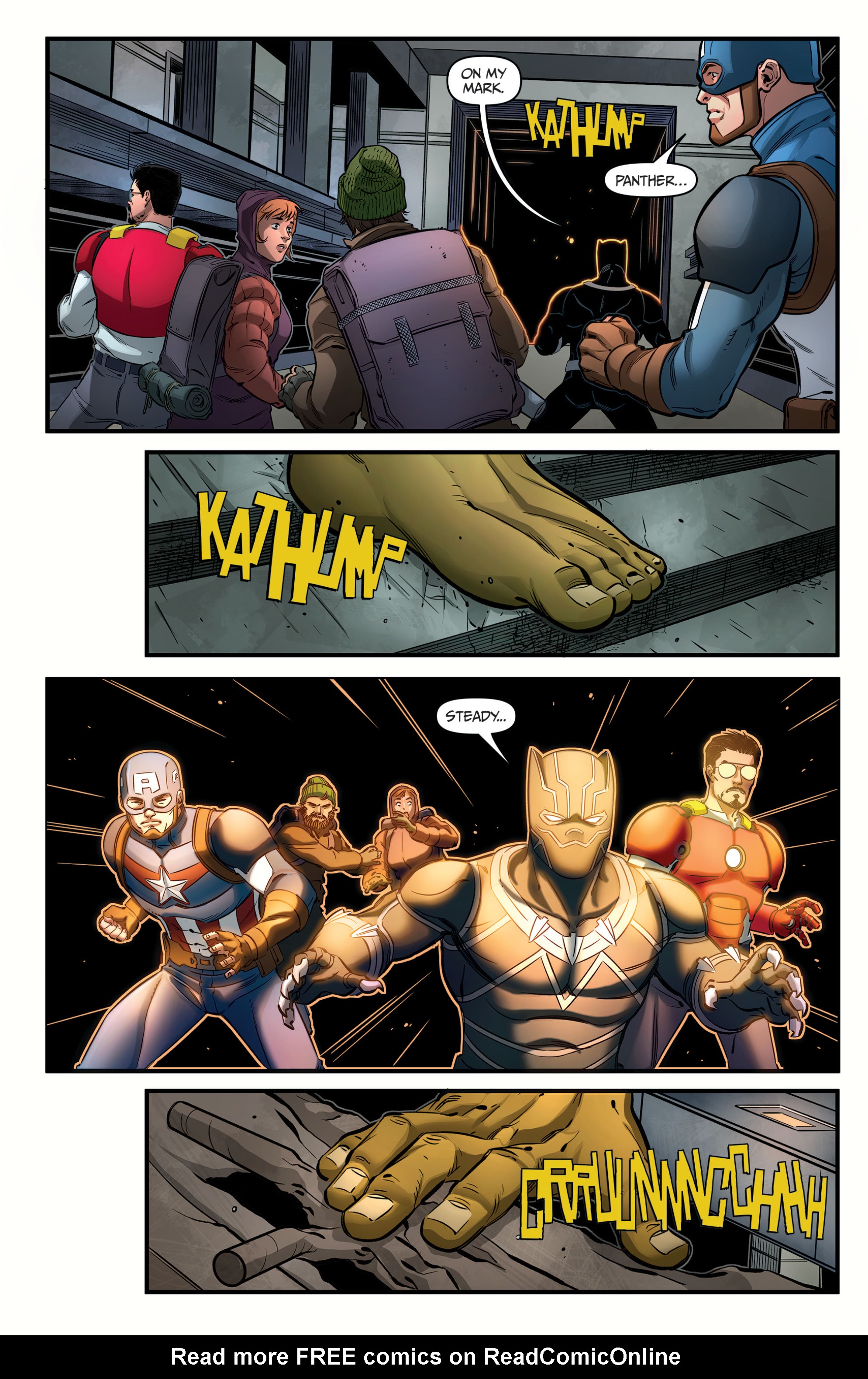 Read online Marvel Action: Avengers comic -  Issue #10 - 11