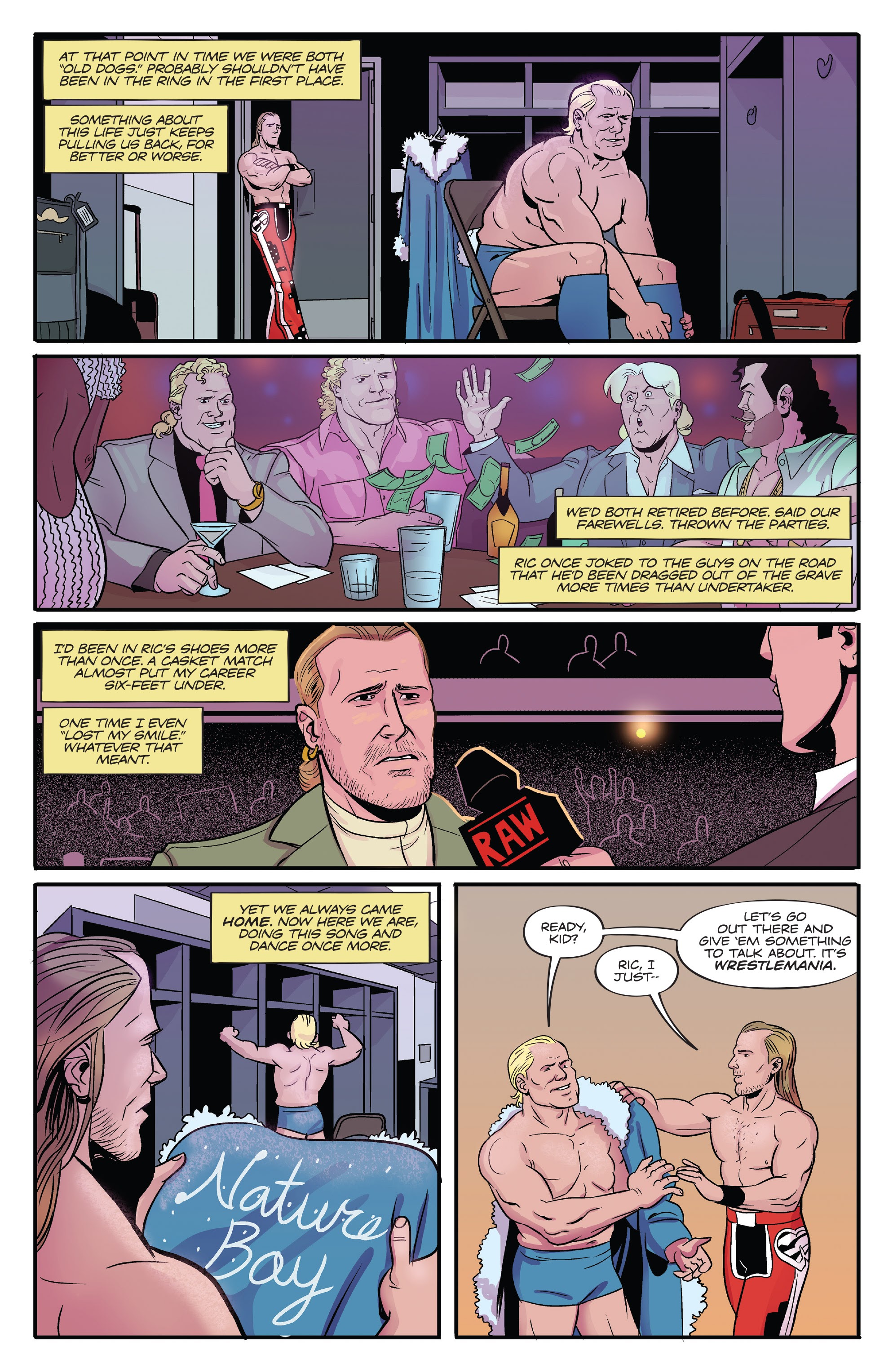 Read online WWE: Wrestlemania 2019 Special comic -  Issue # Full - 38