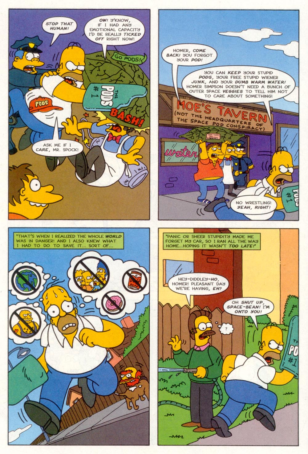 Read online Treehouse of Horror comic -  Issue #3 - 12