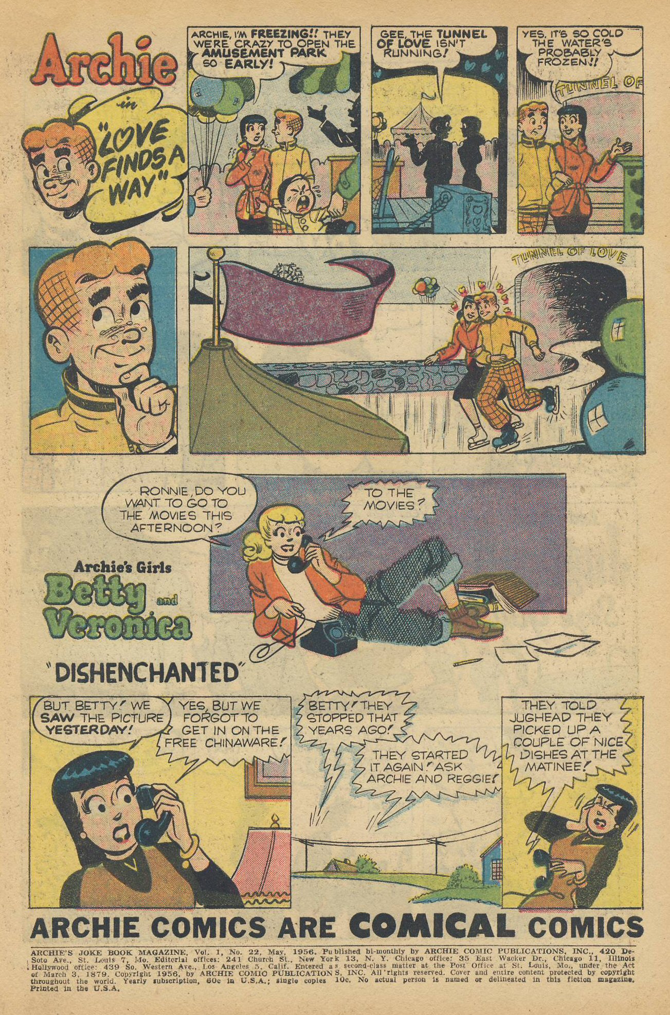 Read online Archie's Joke Book Magazine comic -  Issue #22 - 3