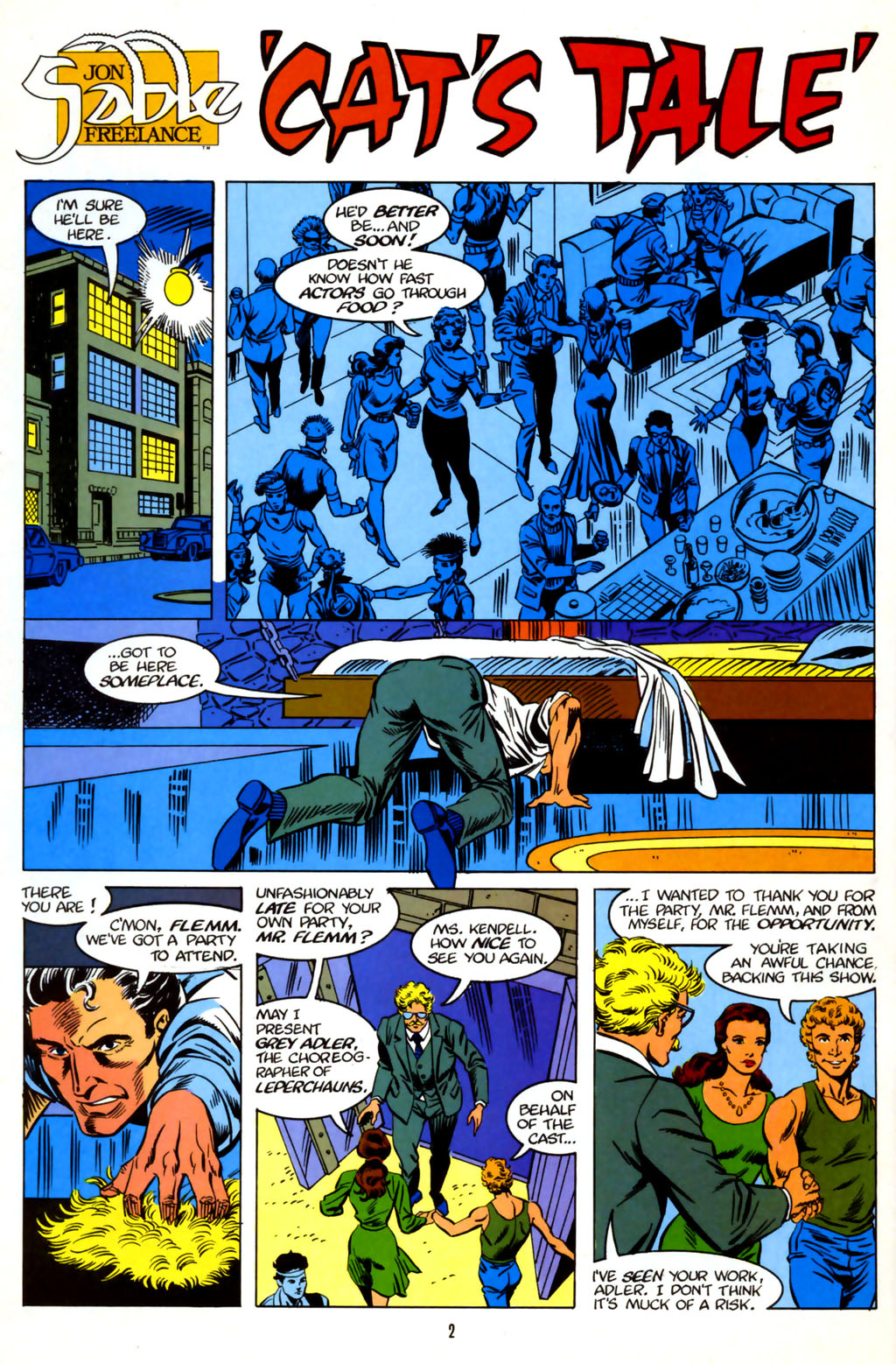 Read online Jon Sable, Freelance comic -  Issue #50 - 4