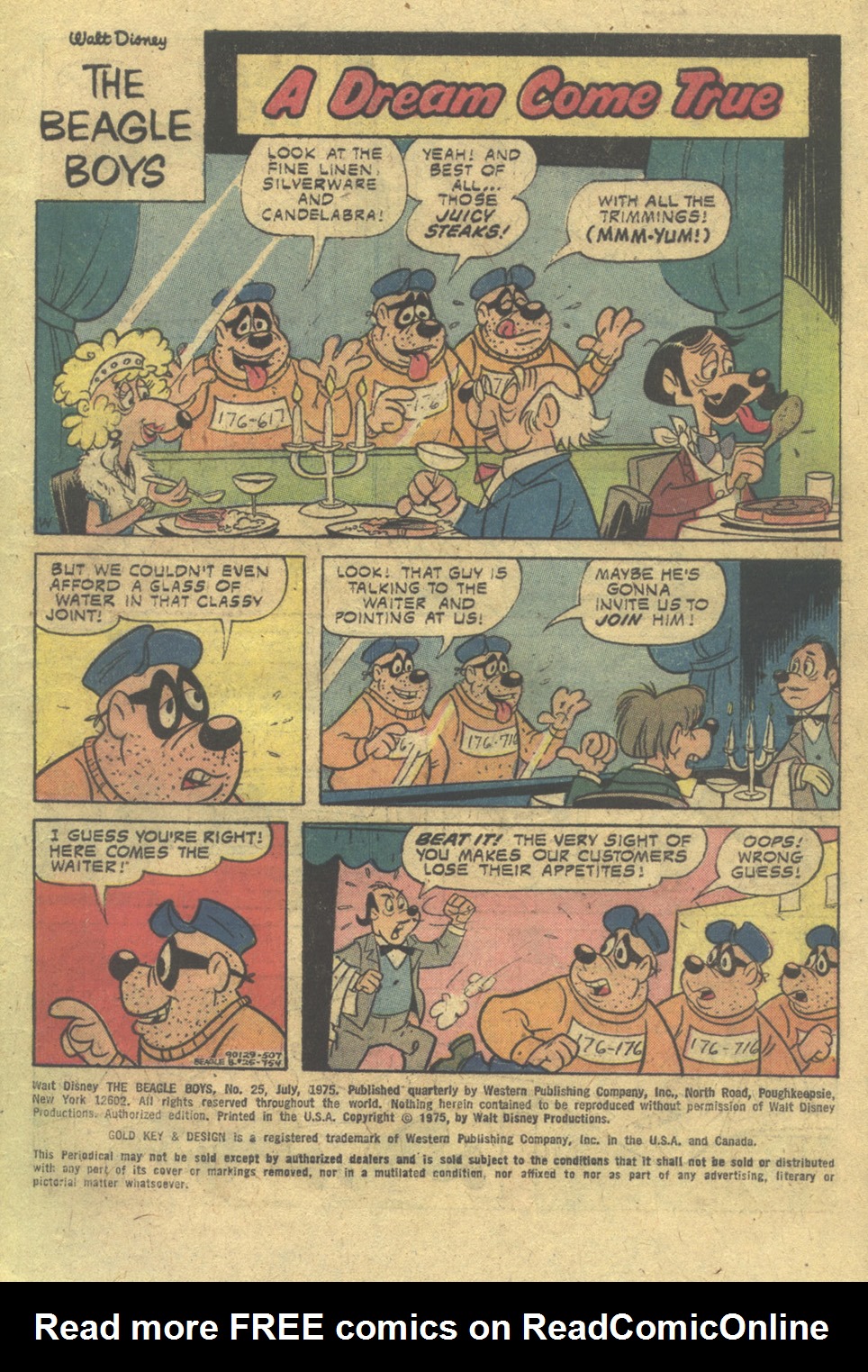 Read online Walt Disney THE BEAGLE BOYS comic -  Issue #25 - 3