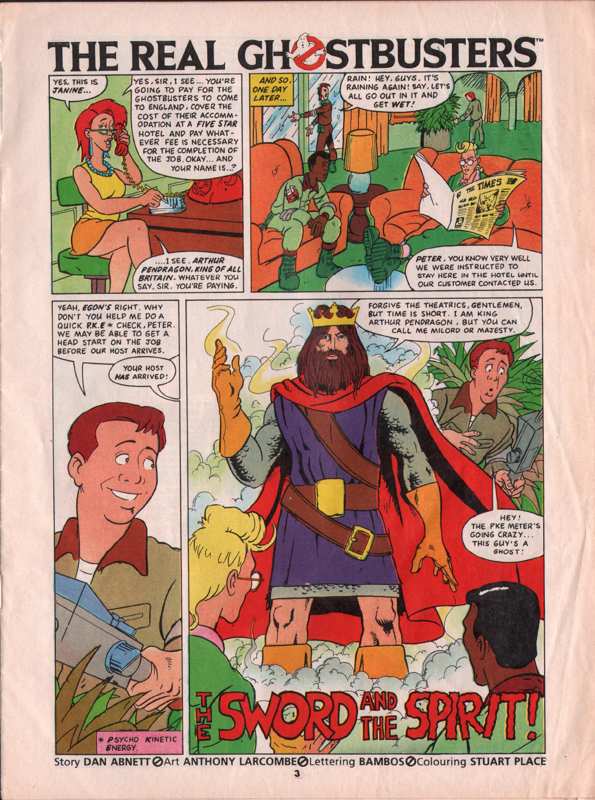 Read online The Real Ghostbusters comic -  Issue #12 - 3