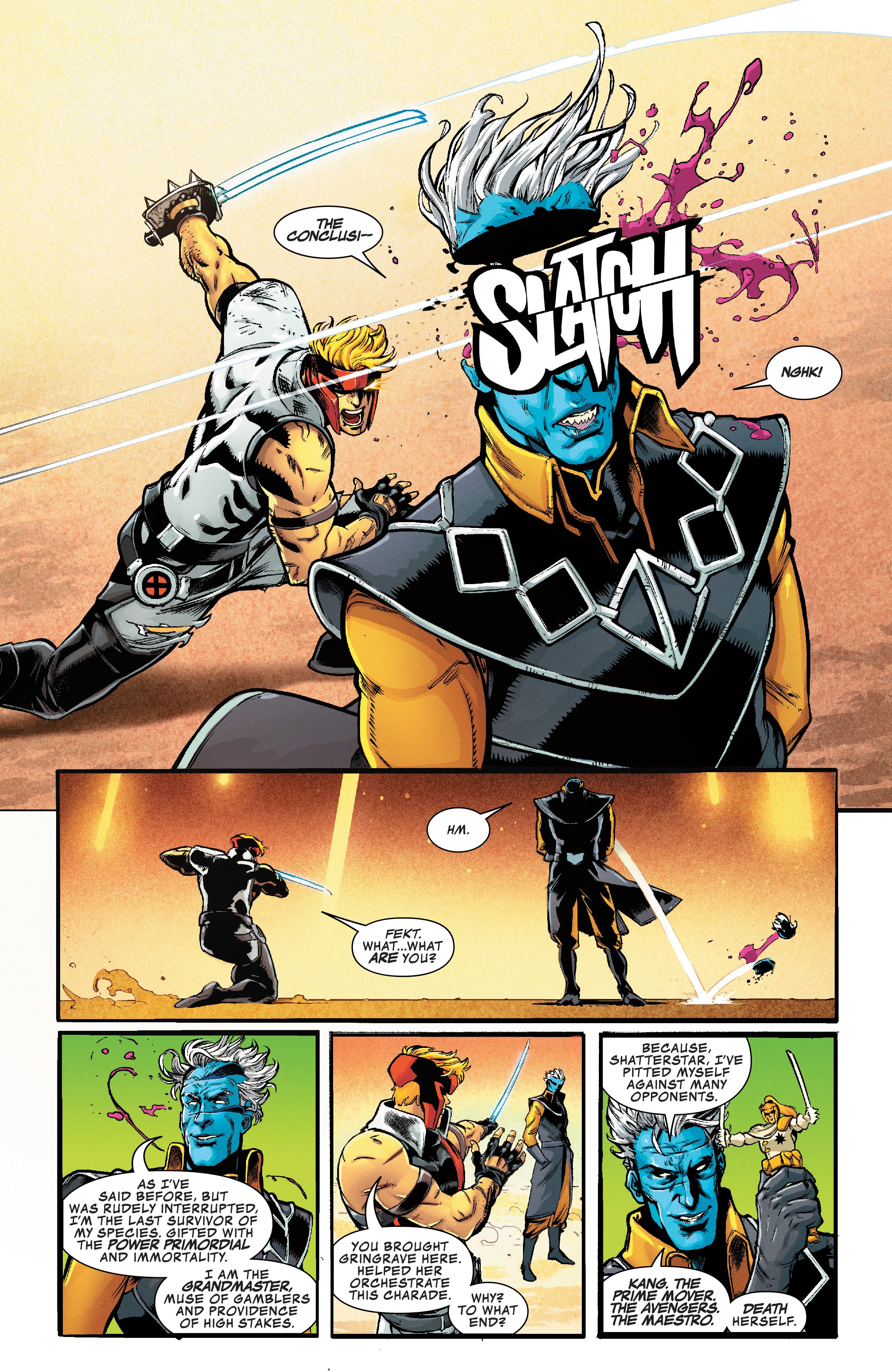 Read online Shatterstar comic -  Issue #5 - 7