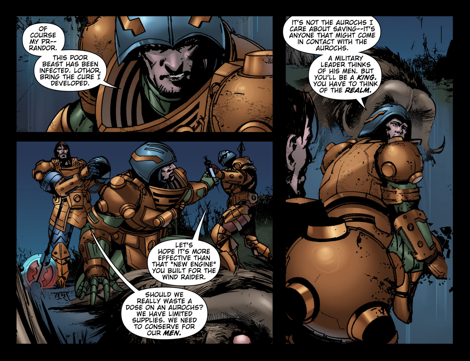 Read online Masters of the Universe (2012) comic -  Issue #4 - 6