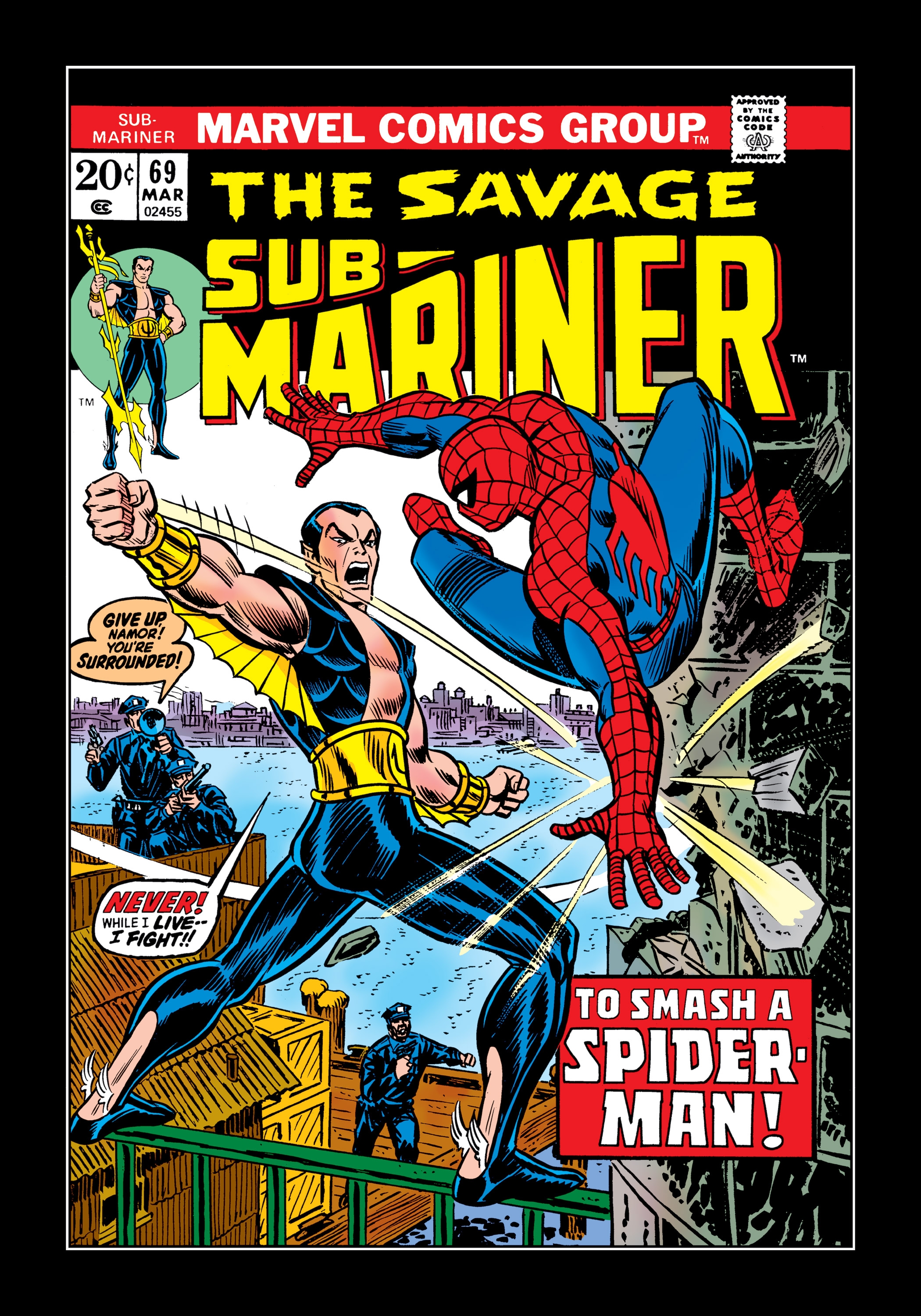 Read online Marvel Masterworks: The Sub-Mariner comic -  Issue # TPB 8 (Part 2) - 72