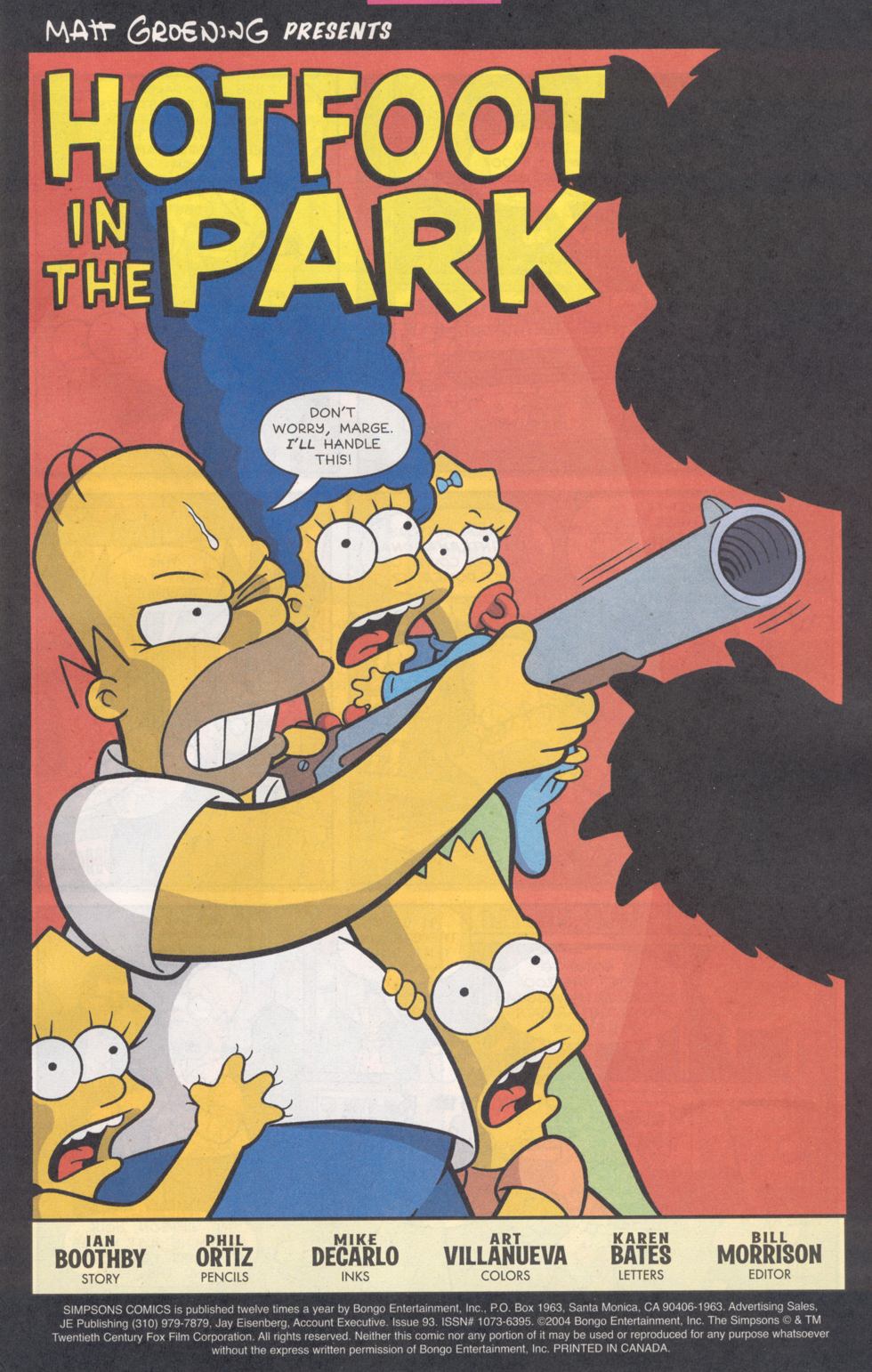 Read online Simpsons Comics comic -  Issue #93 - 2