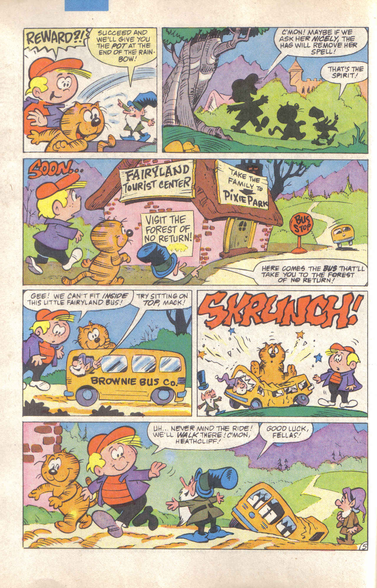 Read online Heathcliff's Funhouse comic -  Issue #6 - 8