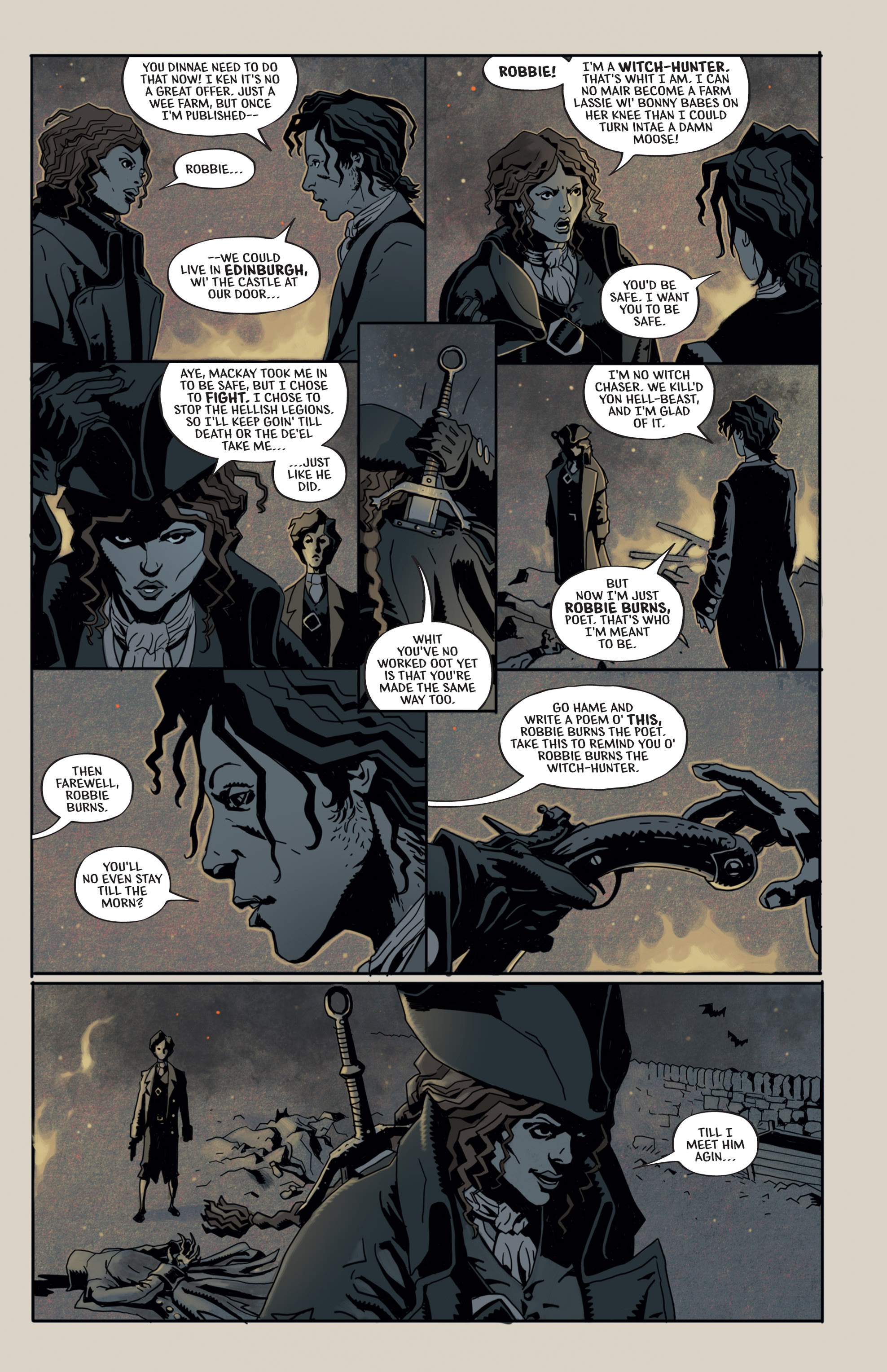Read online Robbie Burns: Witch Hunter comic -  Issue # TPB - 78
