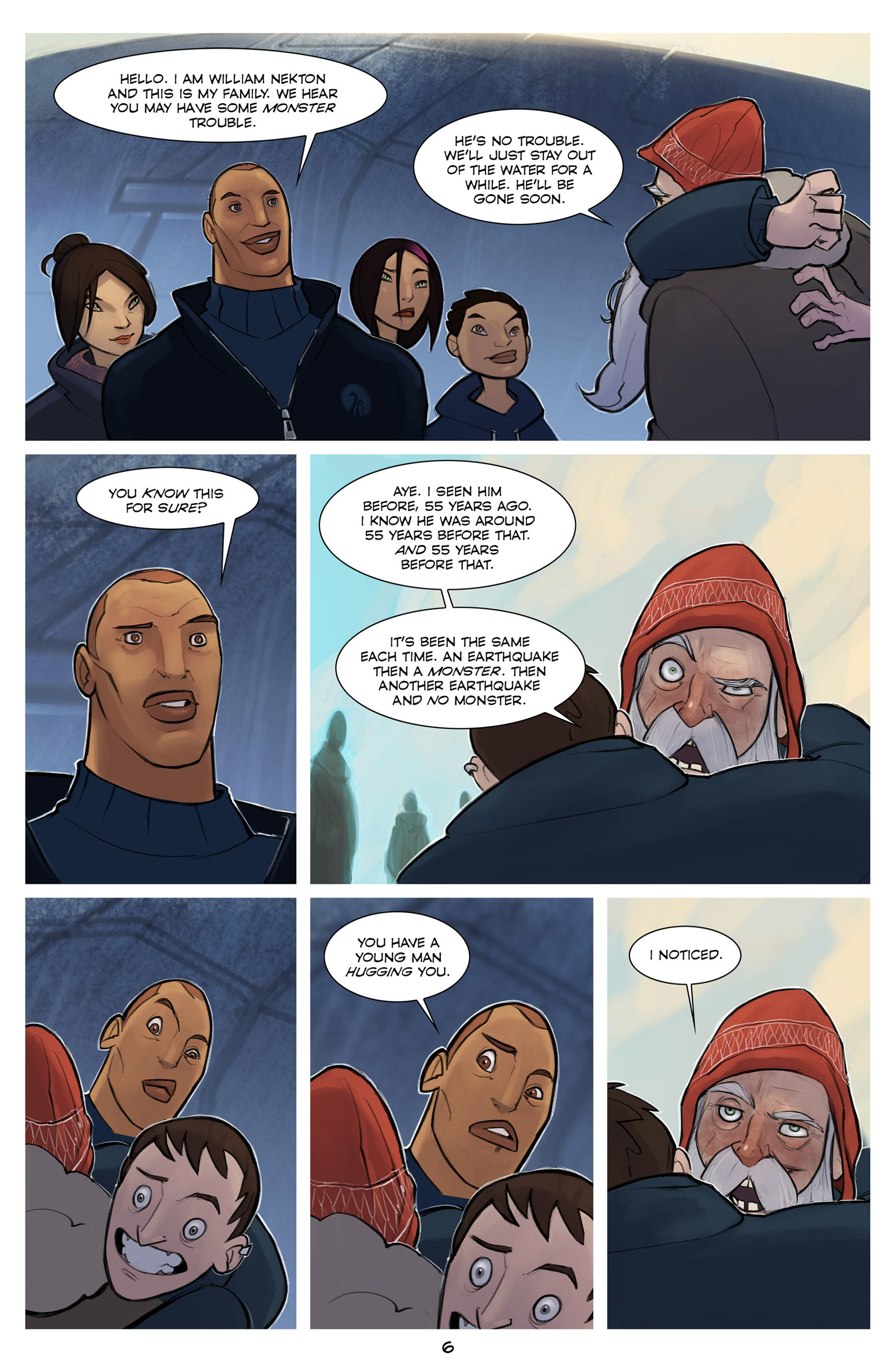 Read online The Deep: Here Be Dragons comic -  Issue #2 - 8