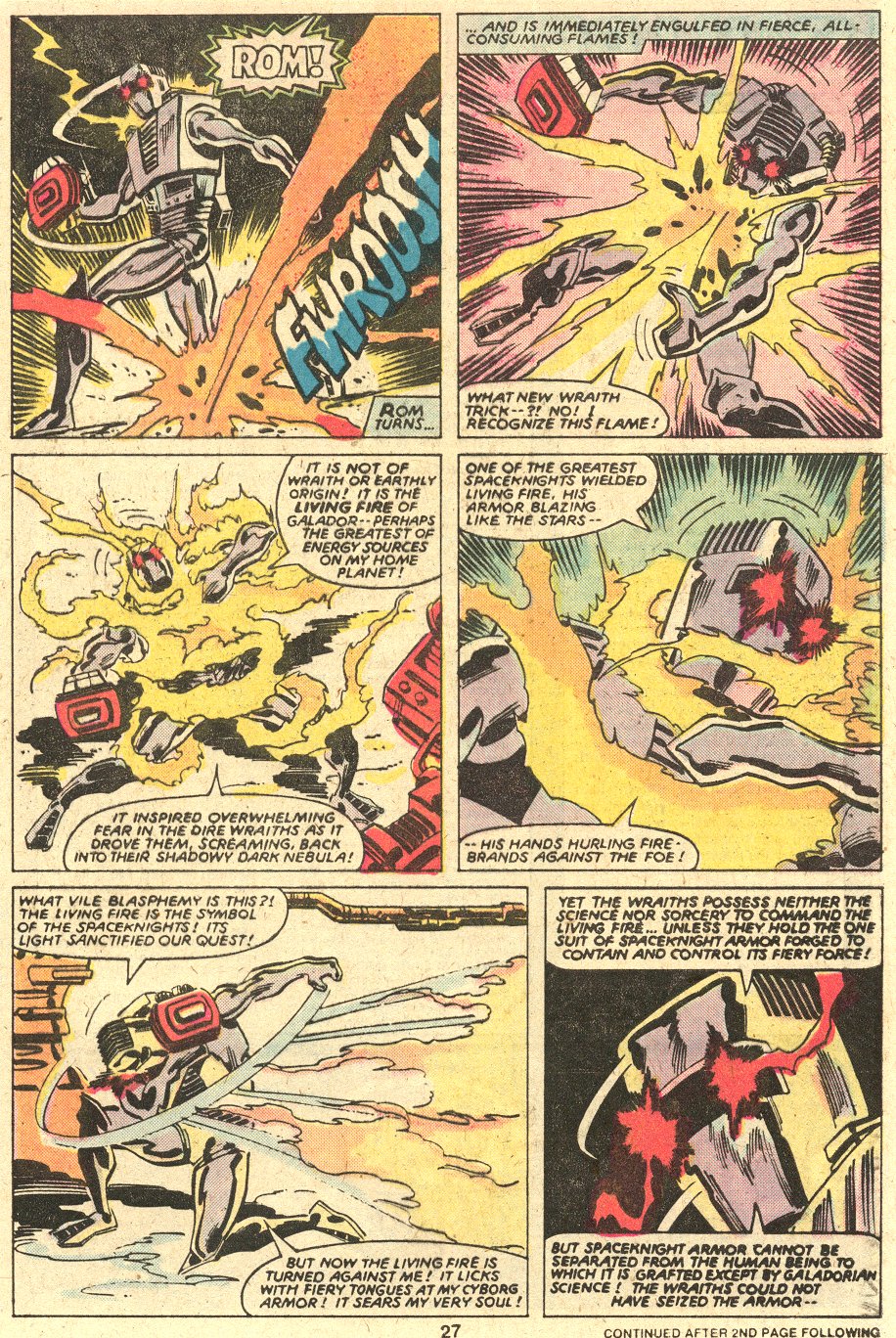 Read online ROM (1979) comic -  Issue #3 - 17