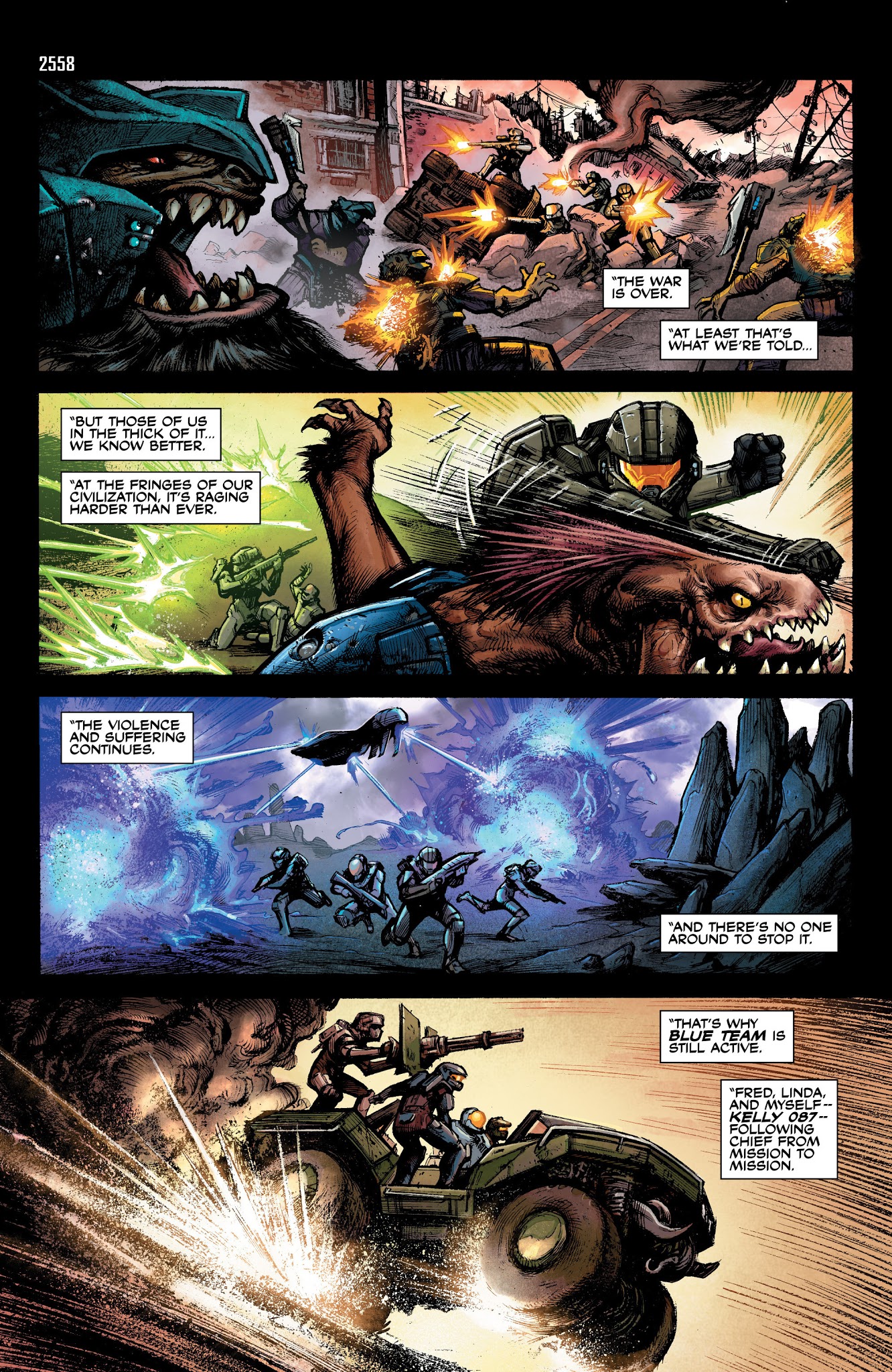 Read online Halo: Tales from the Slipspace comic -  Issue # TPB - 39