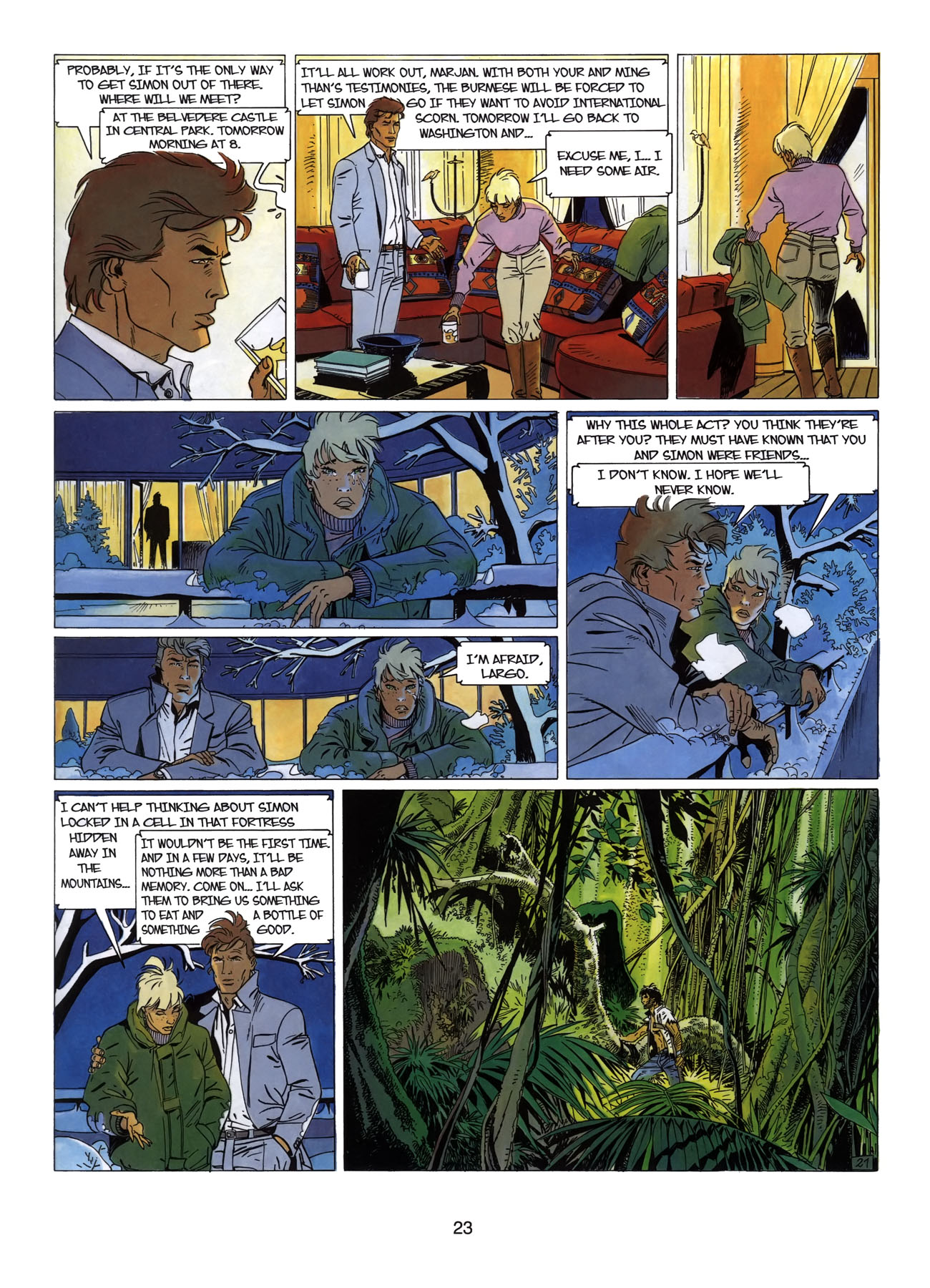 Read online Largo Winch comic -  Issue # TPB 4 - 24