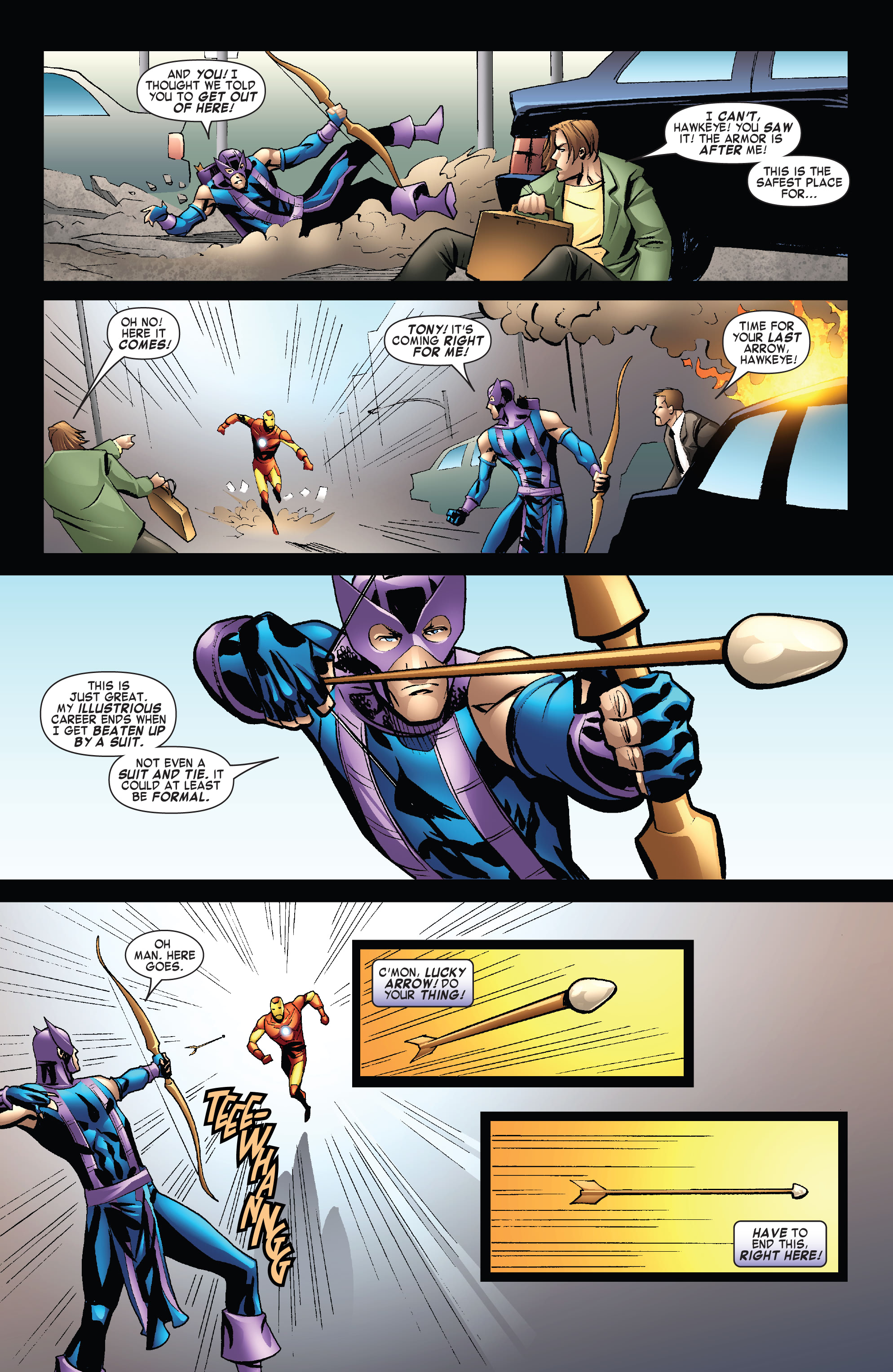 Read online Marvel-Verse: Thanos comic -  Issue #Marvel-Verse (2019) Hawkeye - 83