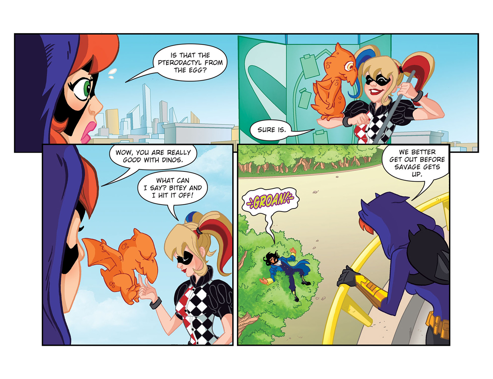 Read online DC Super Hero Girls: Past Times at Super Hero High comic -  Issue #10 - 15