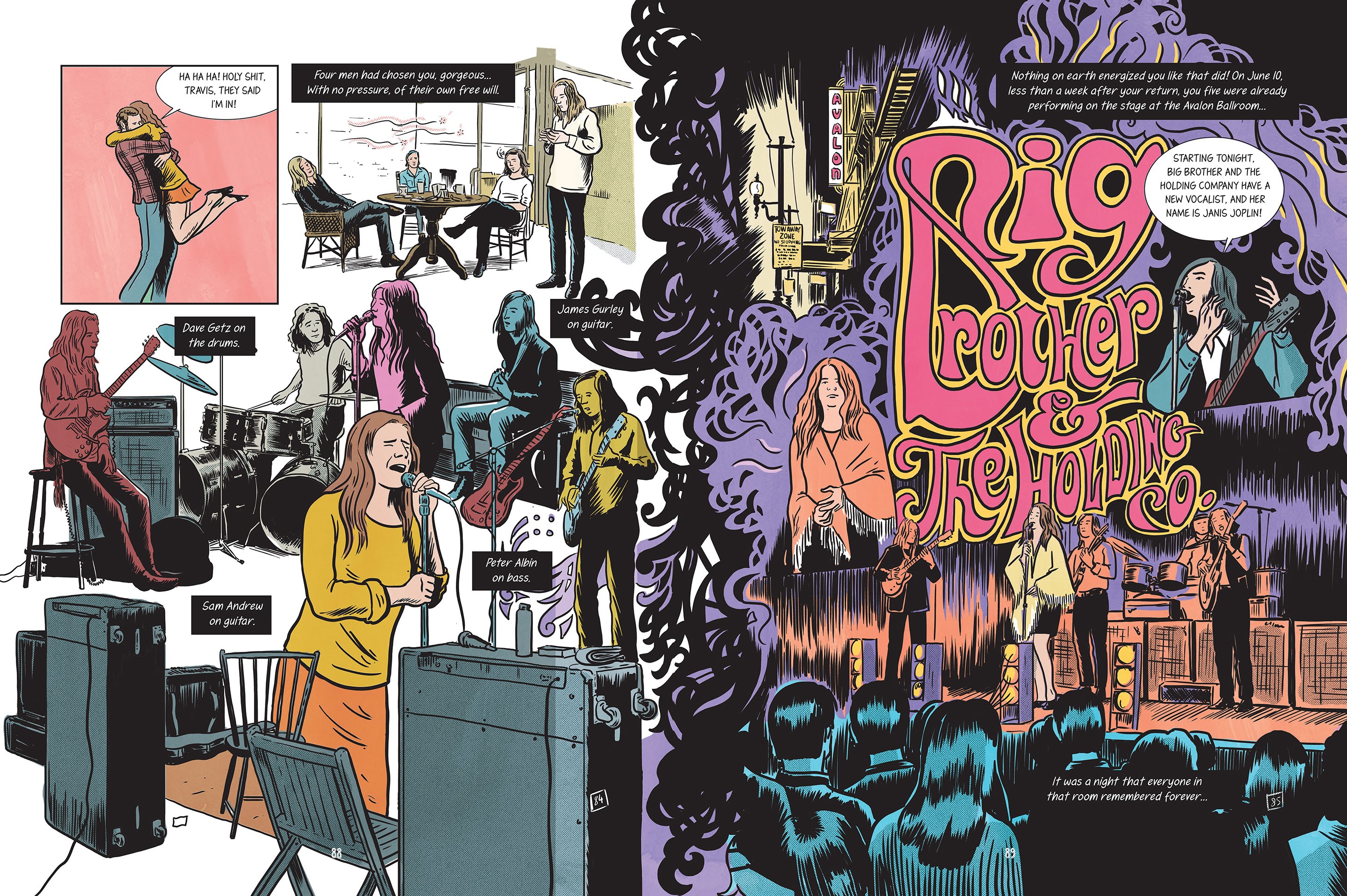 Read online Love Me Please!: The Story of Janis Joplin comic -  Issue # TPB (Part 1) - 88