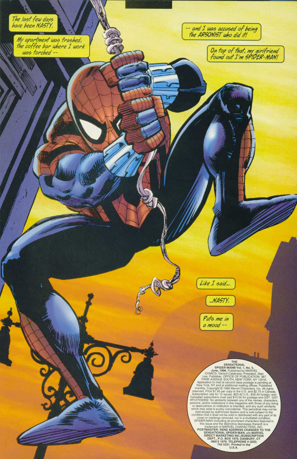 Read online The Sensational Spider-Man (1996) comic -  Issue #5 - 2