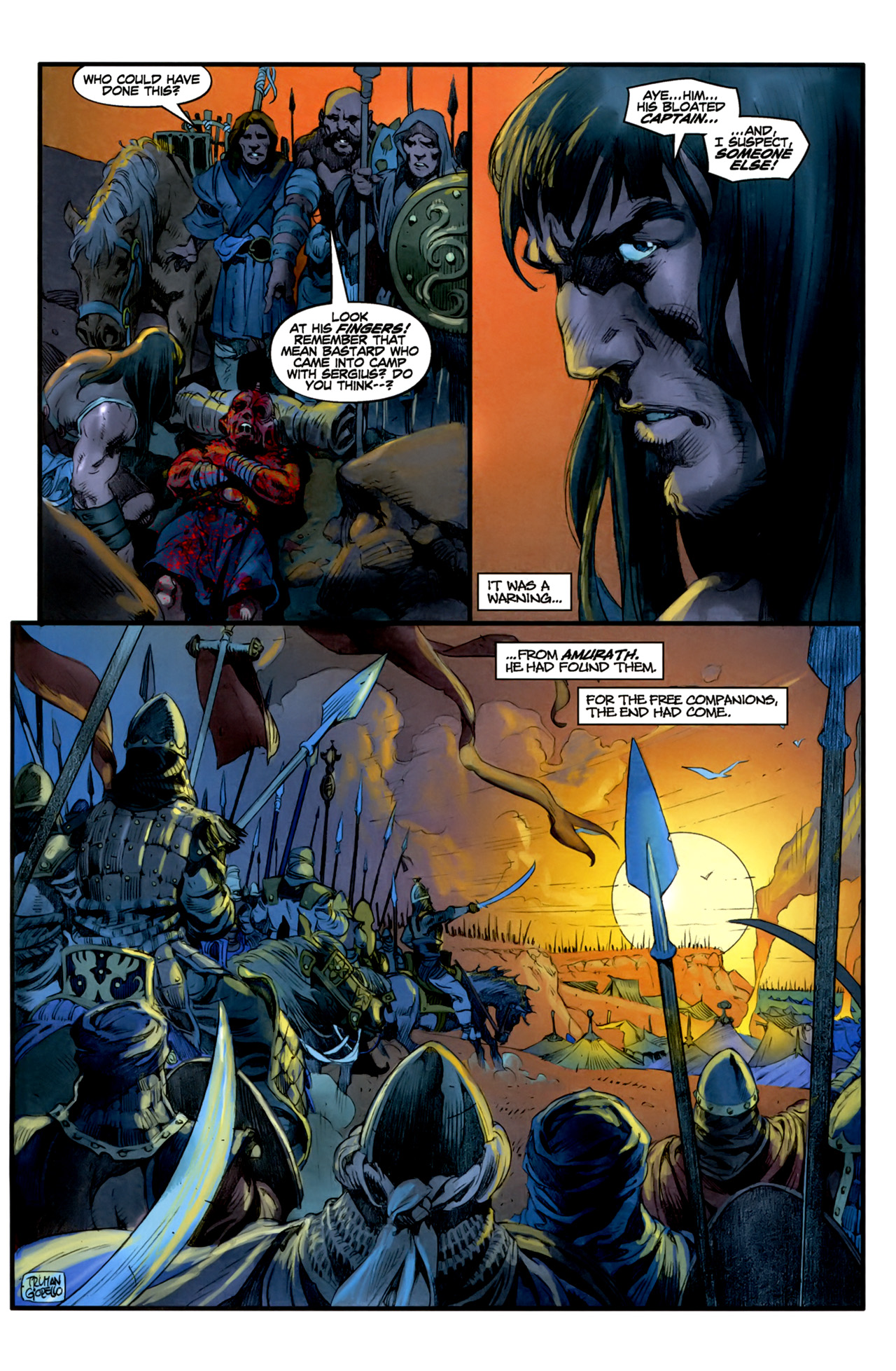 Read online Conan The Cimmerian comic -  Issue #20 - 21