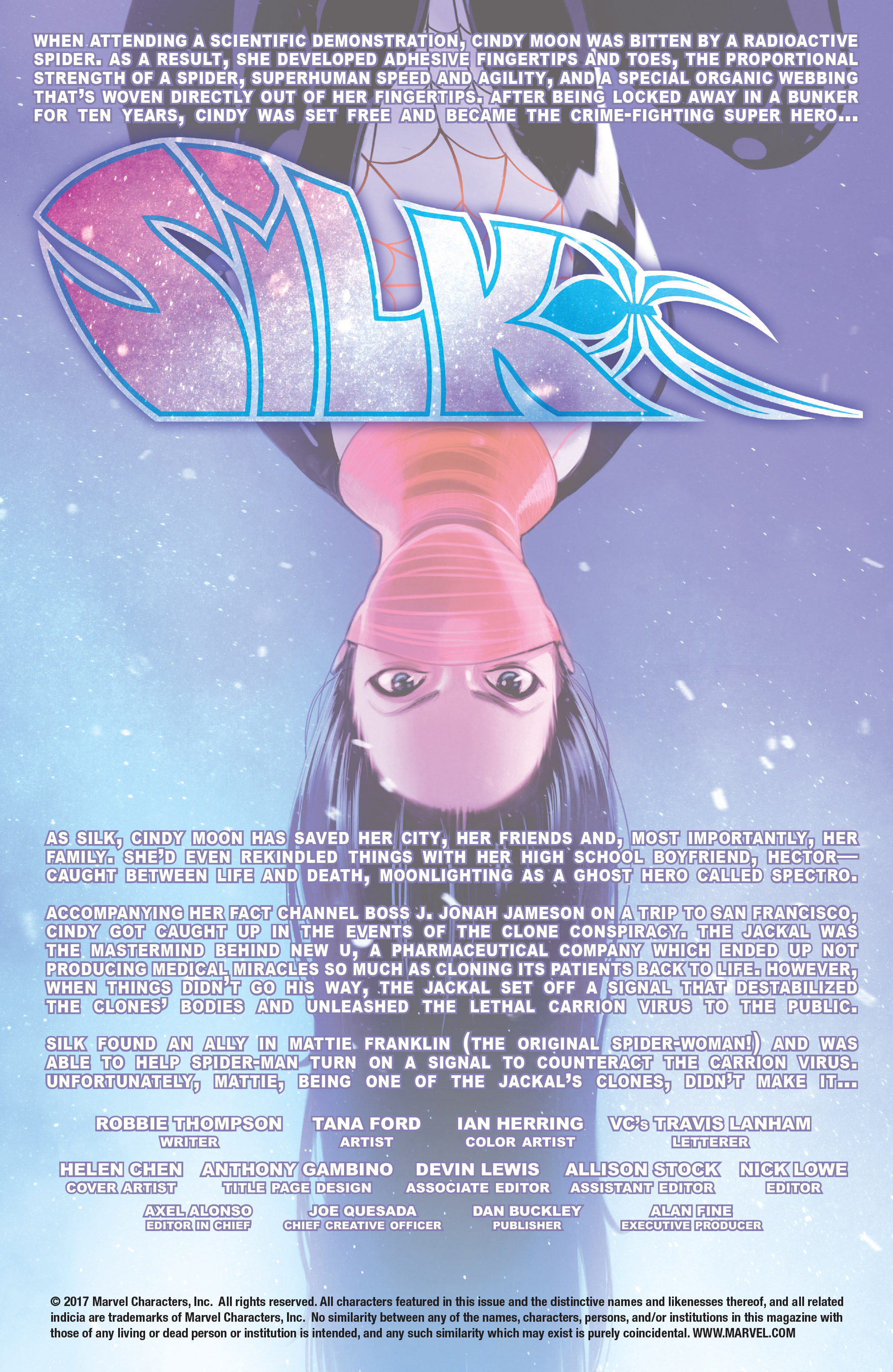 Read online Silk (2016) comic -  Issue #18 - 2