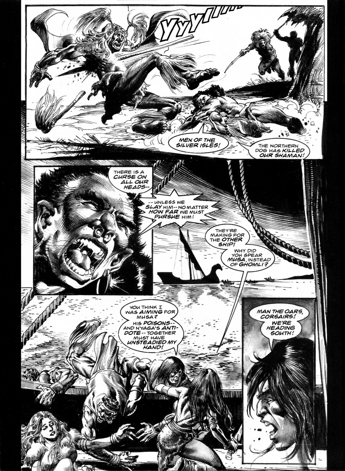 Read online Conan the Savage comic -  Issue #3 - 36