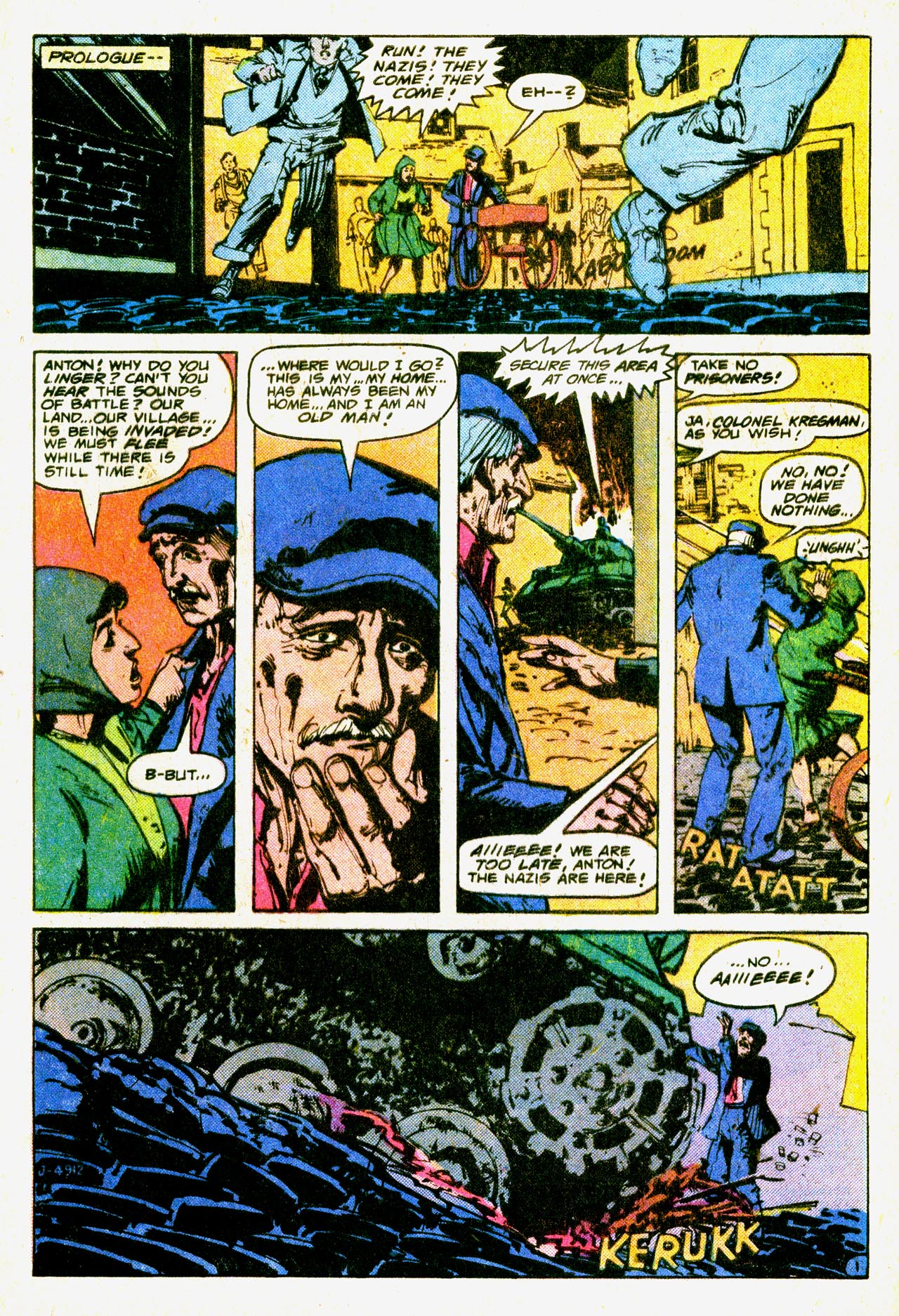 Read online Weird War Tales (1971) comic -  Issue #62 - 4