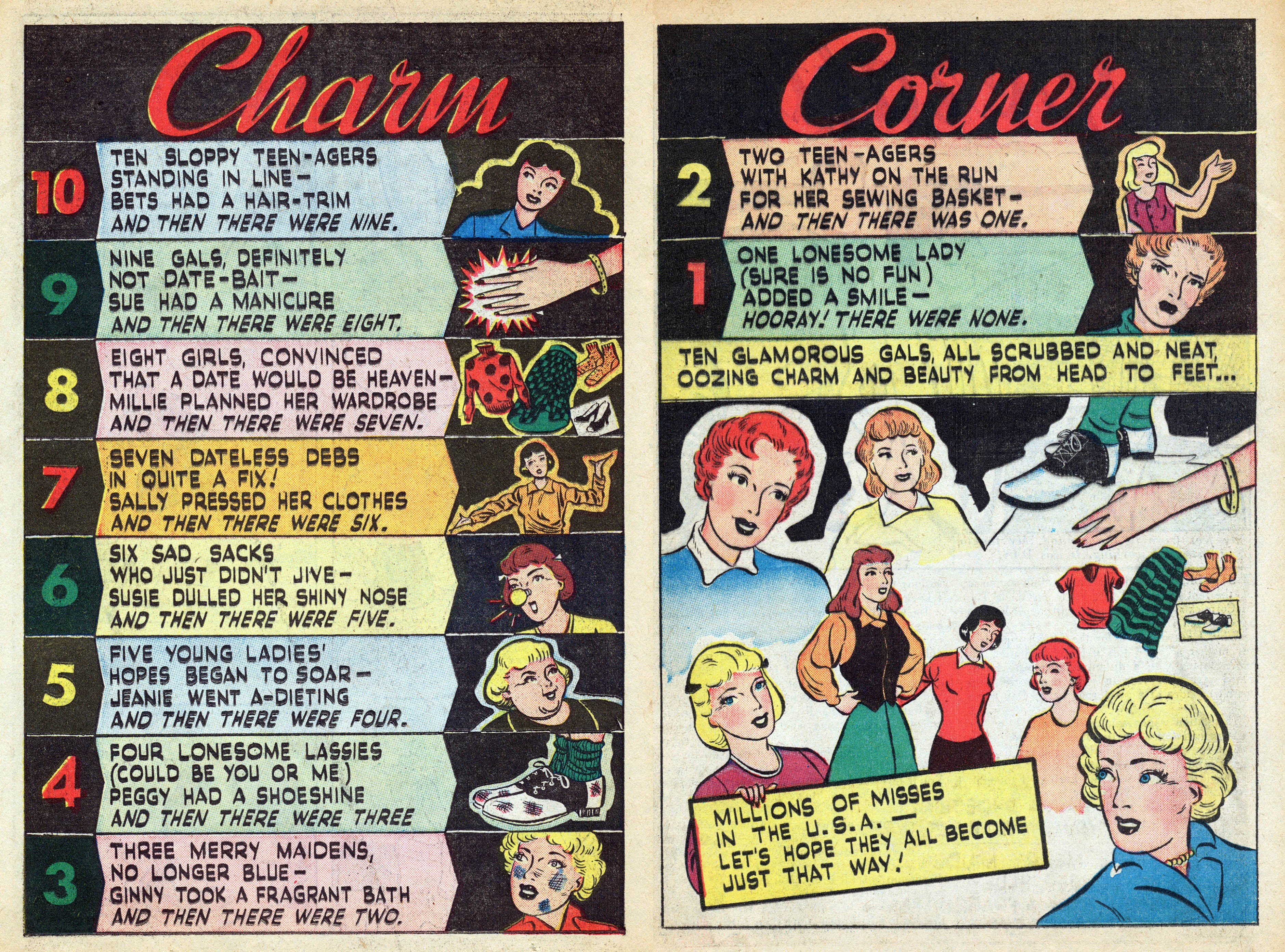Read online Junior Miss (1947) comic -  Issue #37 - 23