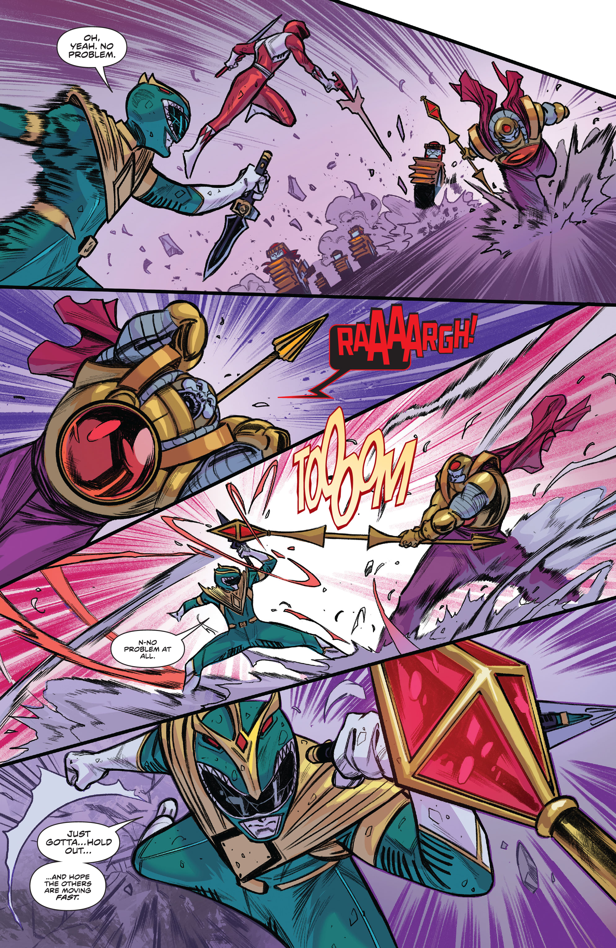 Read online Mighty Morphin comic -  Issue #20 - 7