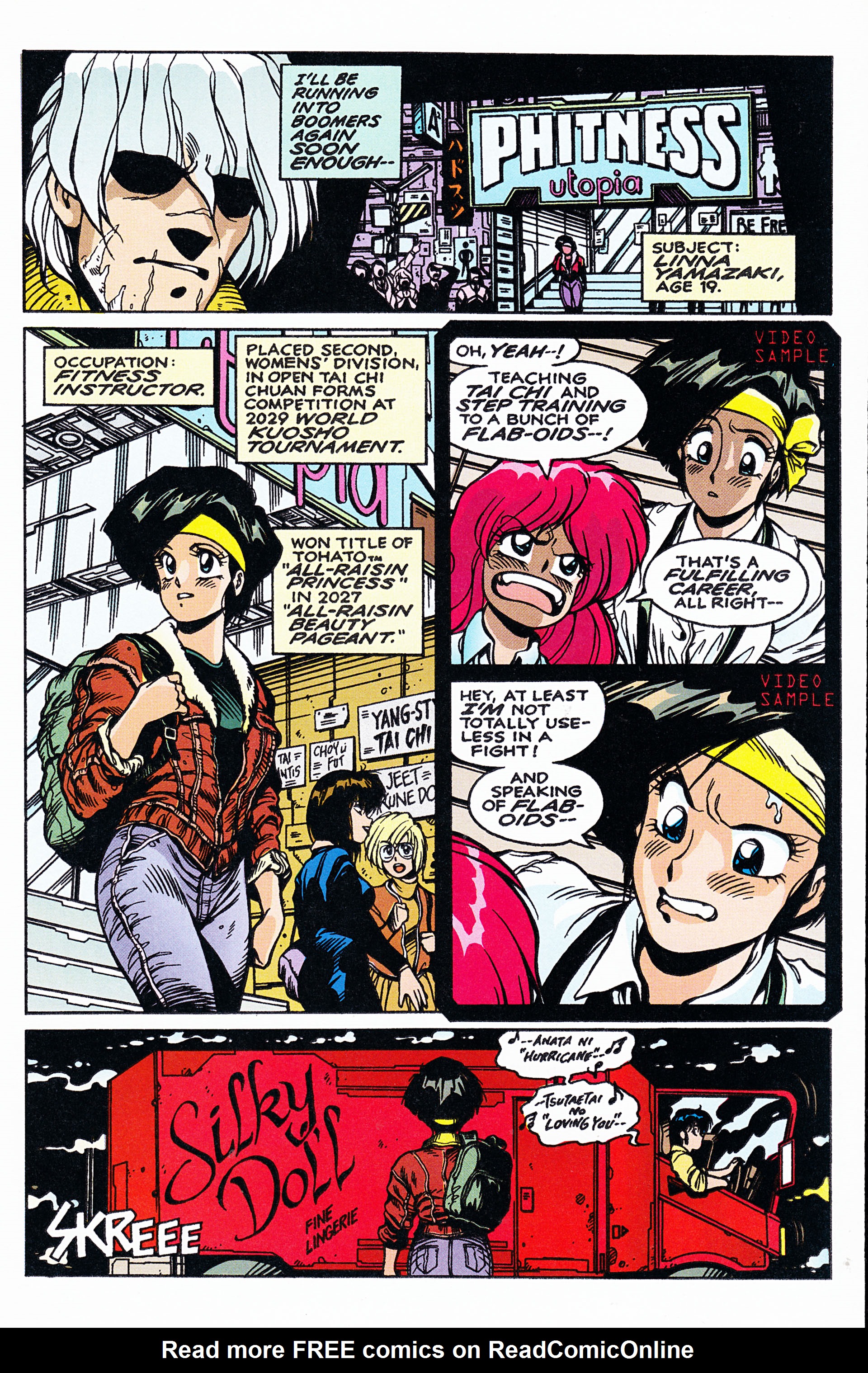 Read online Bubblegum Crisis: Grand Mal comic -  Issue #1 - 20