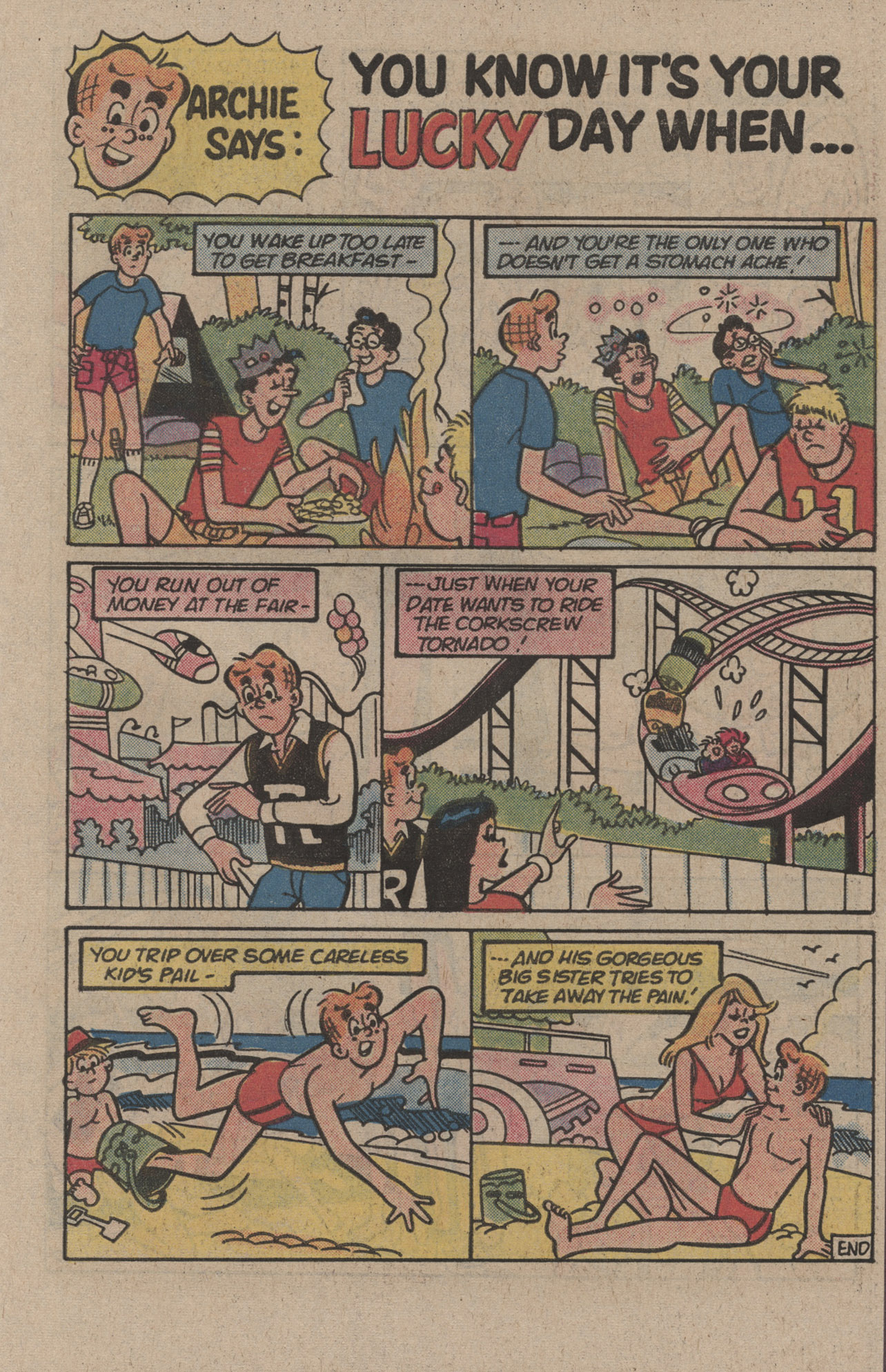 Read online Archie's Joke Book Magazine comic -  Issue #287 - 31