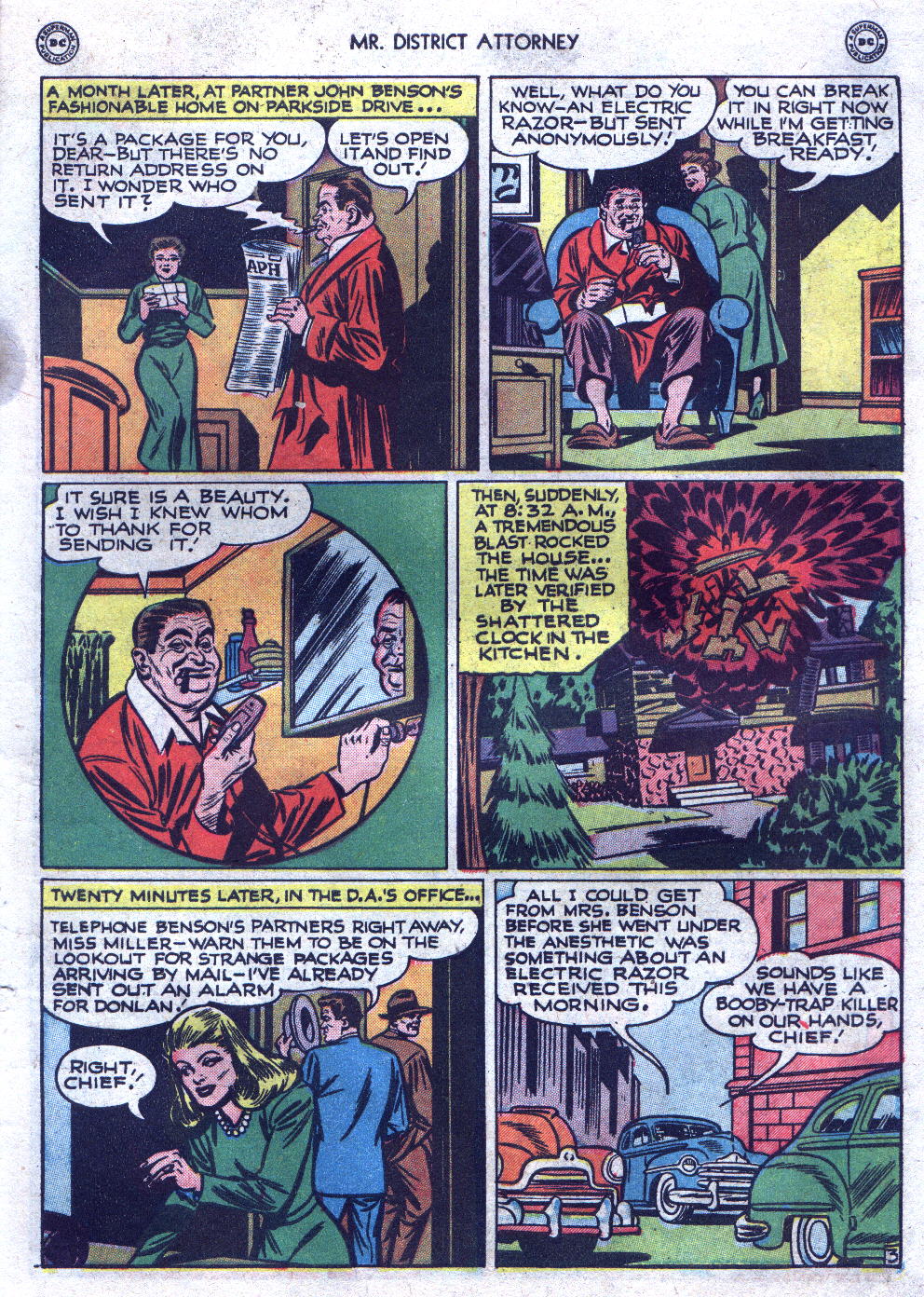Read online Mr. District Attorney comic -  Issue #5 - 5