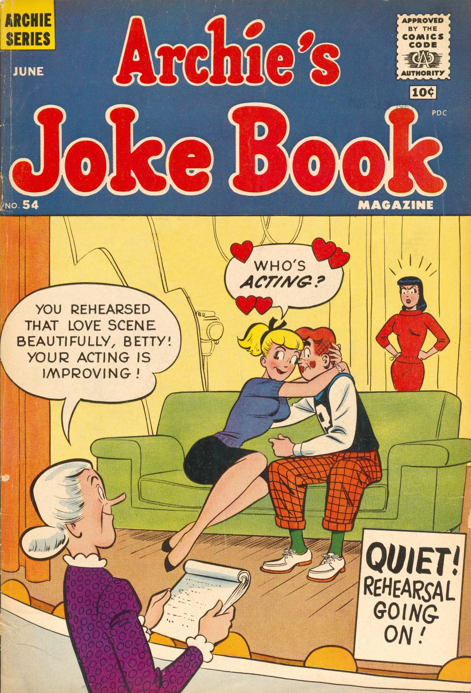 Read online Archie's Joke Book Magazine comic -  Issue #54 - 1