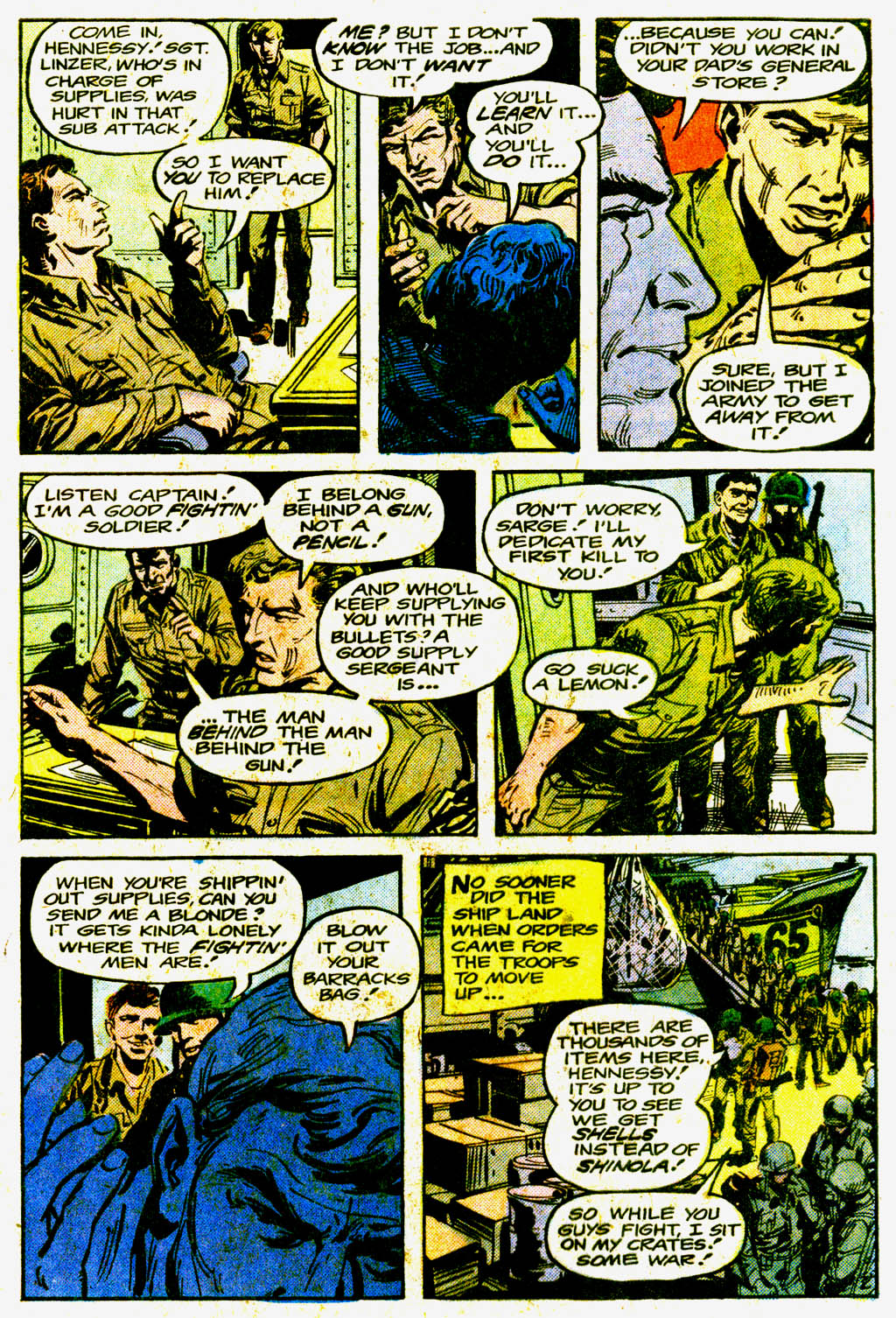 Read online G.I. Combat (1952) comic -  Issue #255 - 32