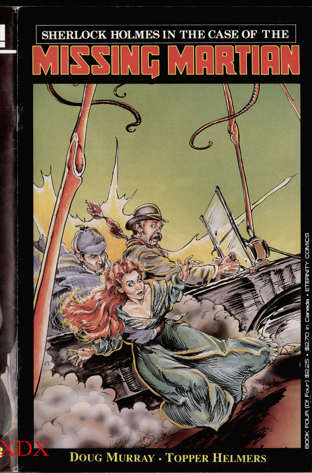 Read online Sherlock Holmes in the Case of the Missing Martian comic -  Issue #4 - 1