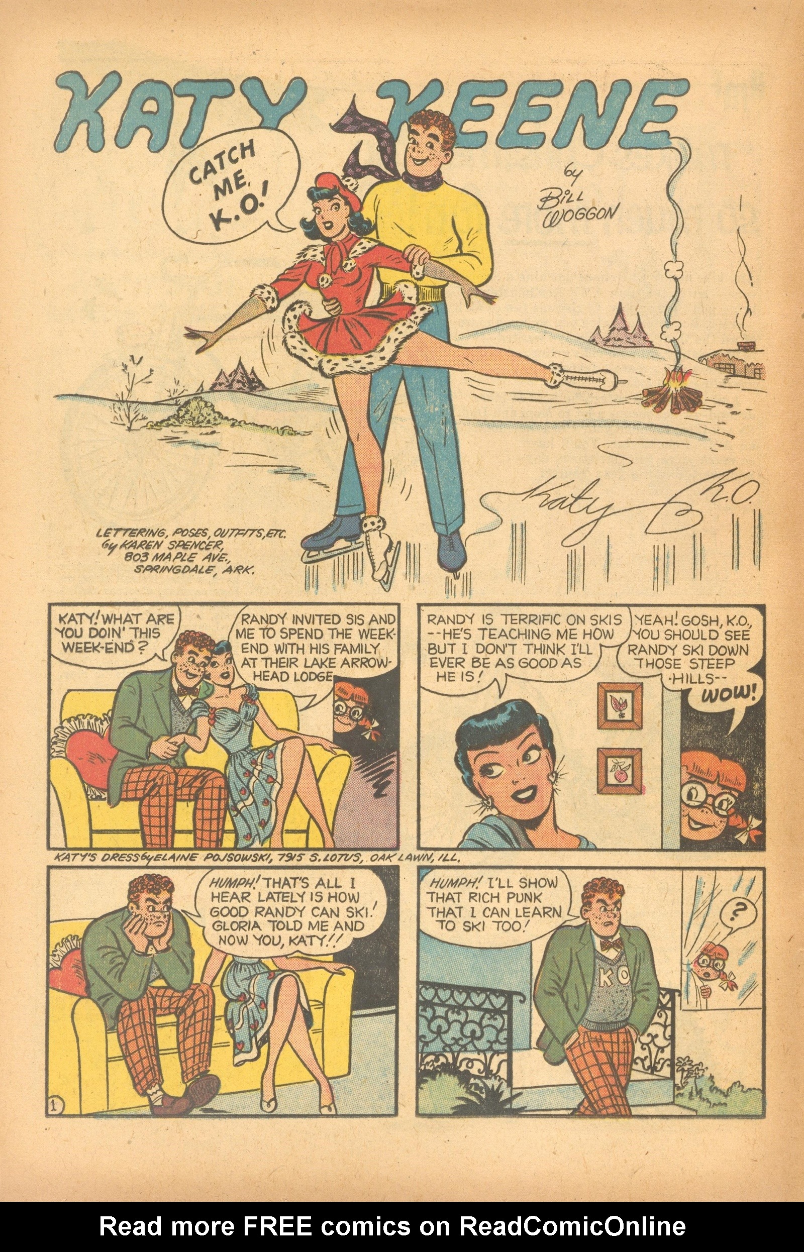Read online Katy Keene (1949) comic -  Issue #21 - 24