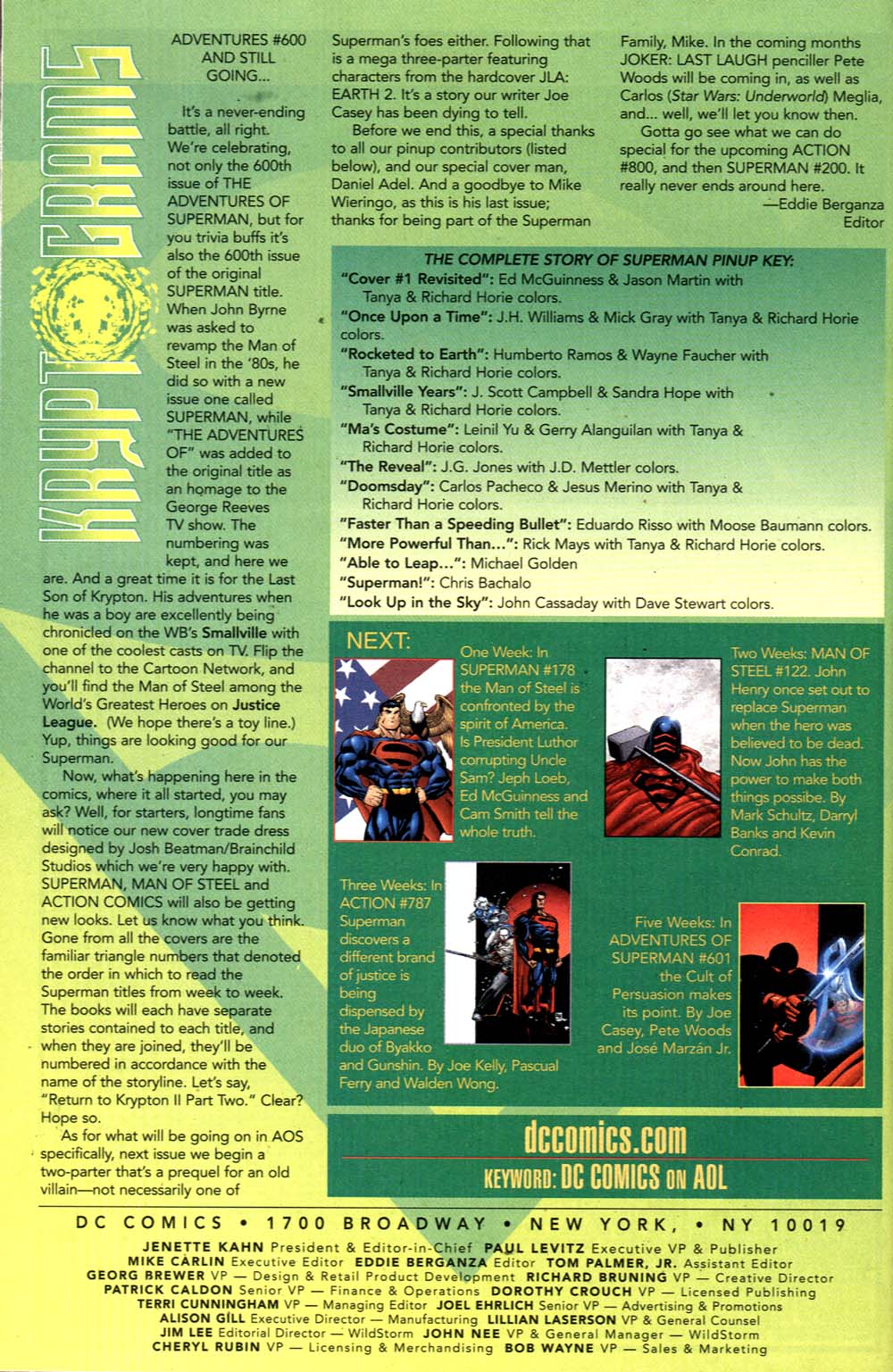 Read online Adventures of Superman (1987) comic -  Issue #600 - 58