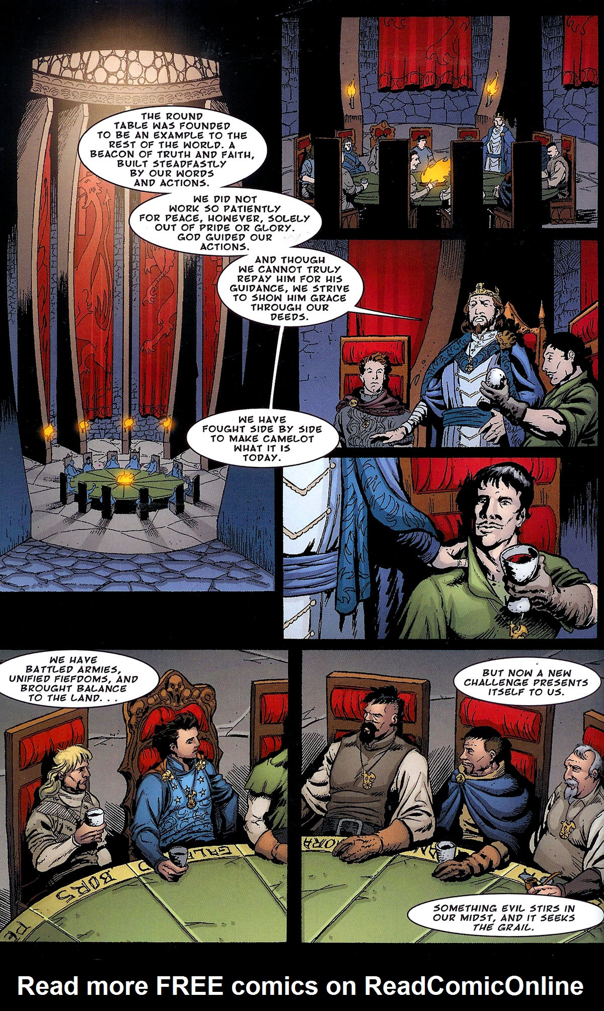 Read online Dracula vs King Arthur comic -  Issue #1 - 24